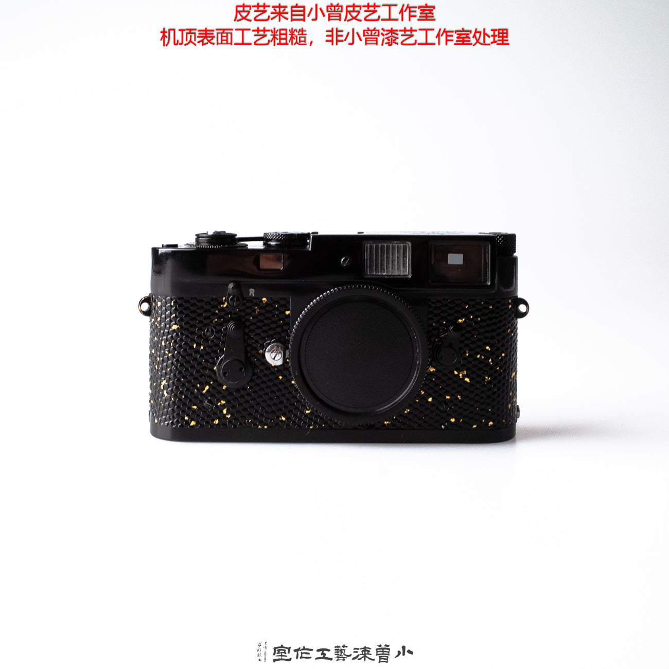 Gold-Flecked Black Lizard Skin(M2)