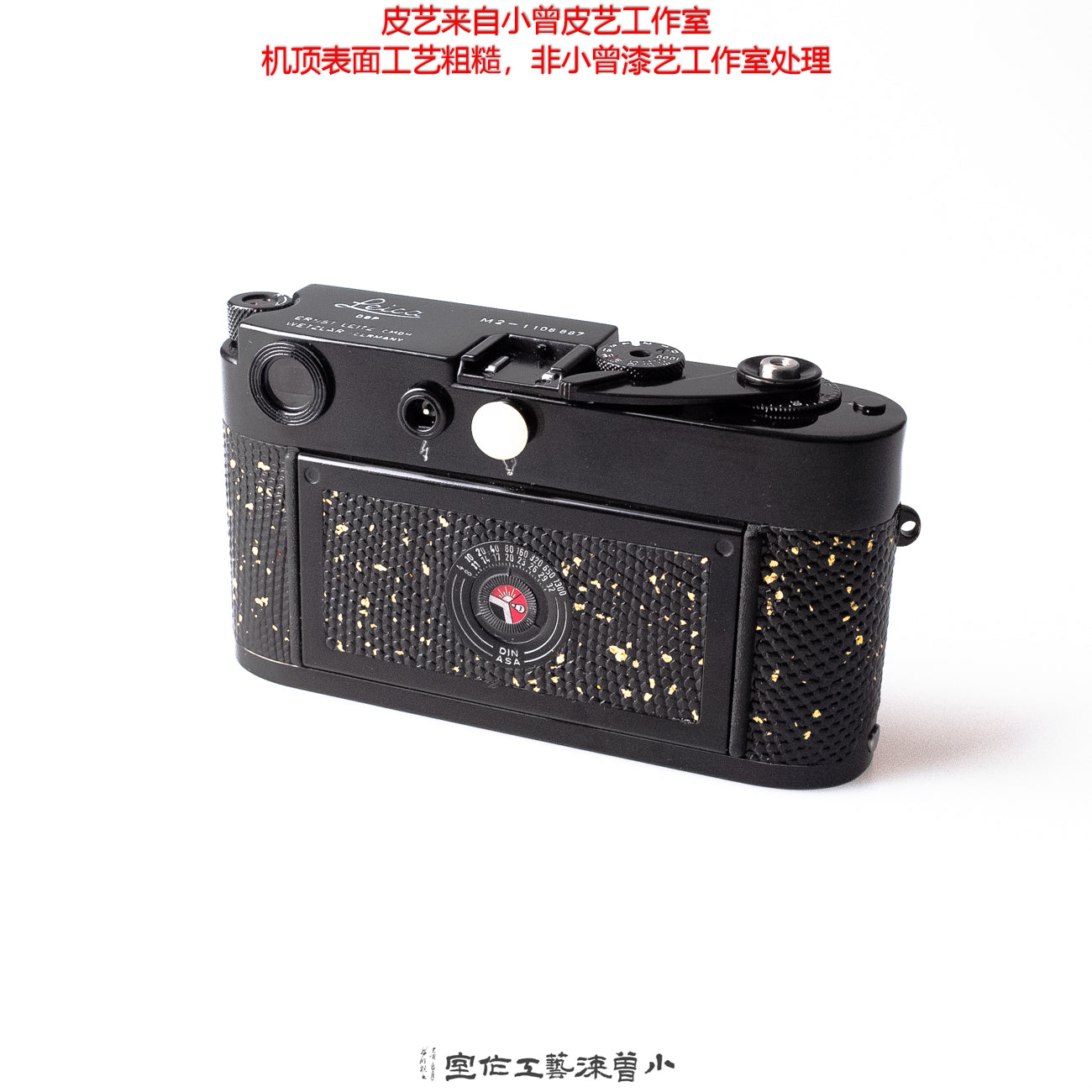 Gold-Flecked Black Lizard Skin(M2)