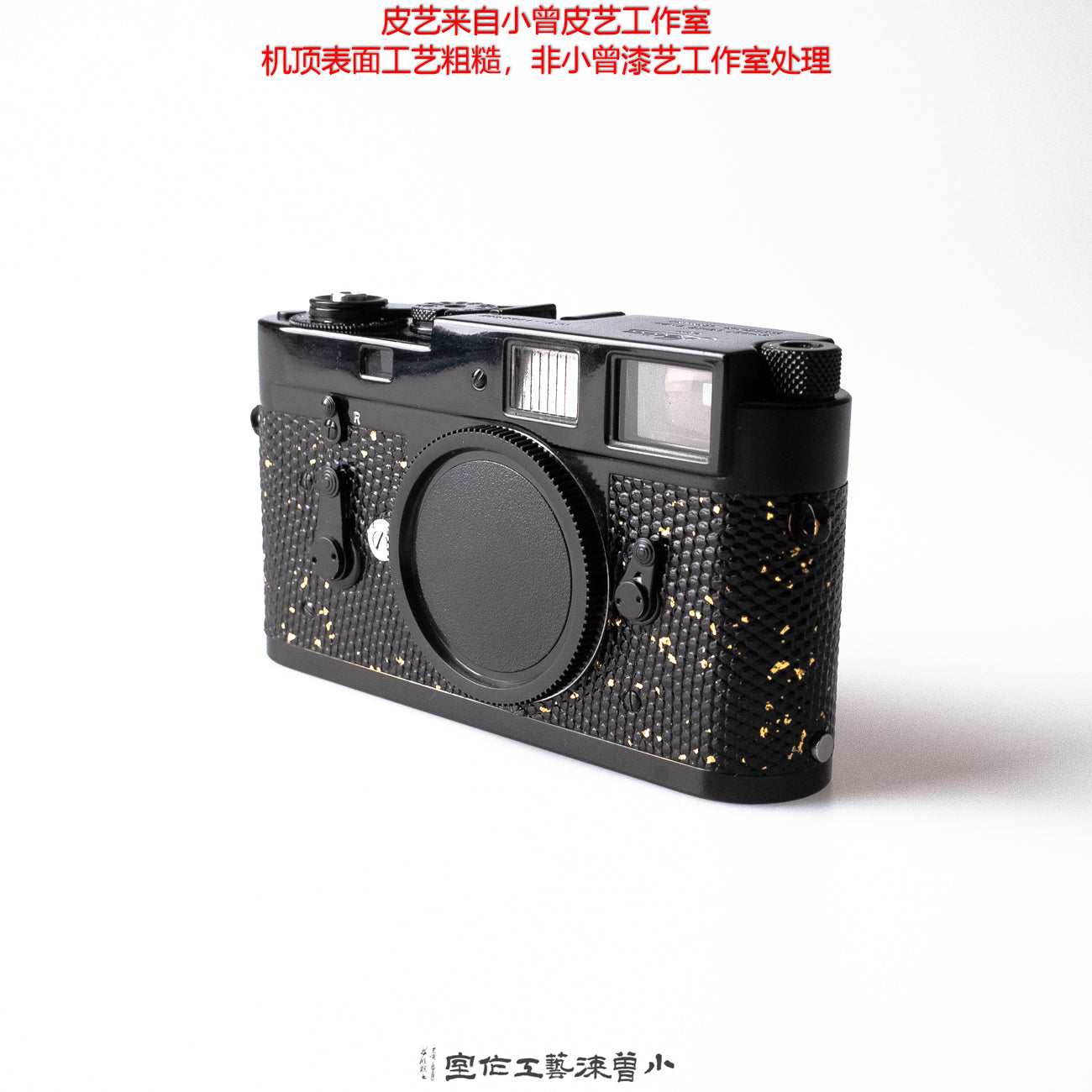 Gold-Flecked Black Lizard Skin(M2)