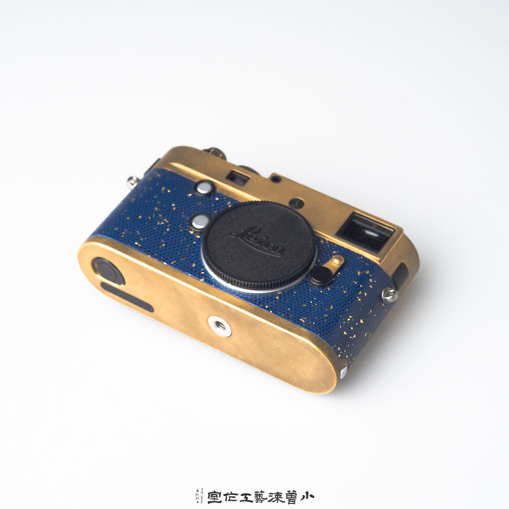 Raw Copper & Gold Fleck Blue(M240-P)