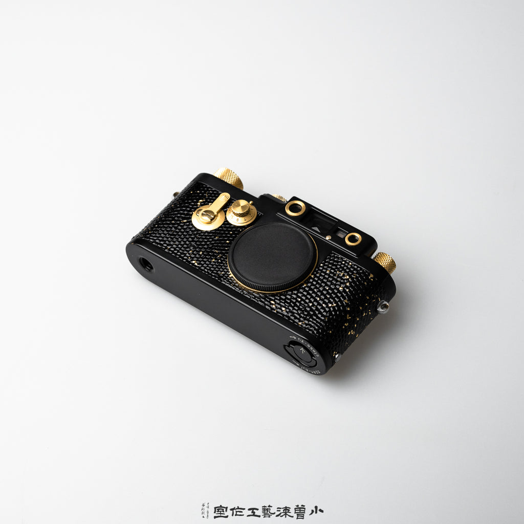 Golden Black Lizard Leather（IIIG）