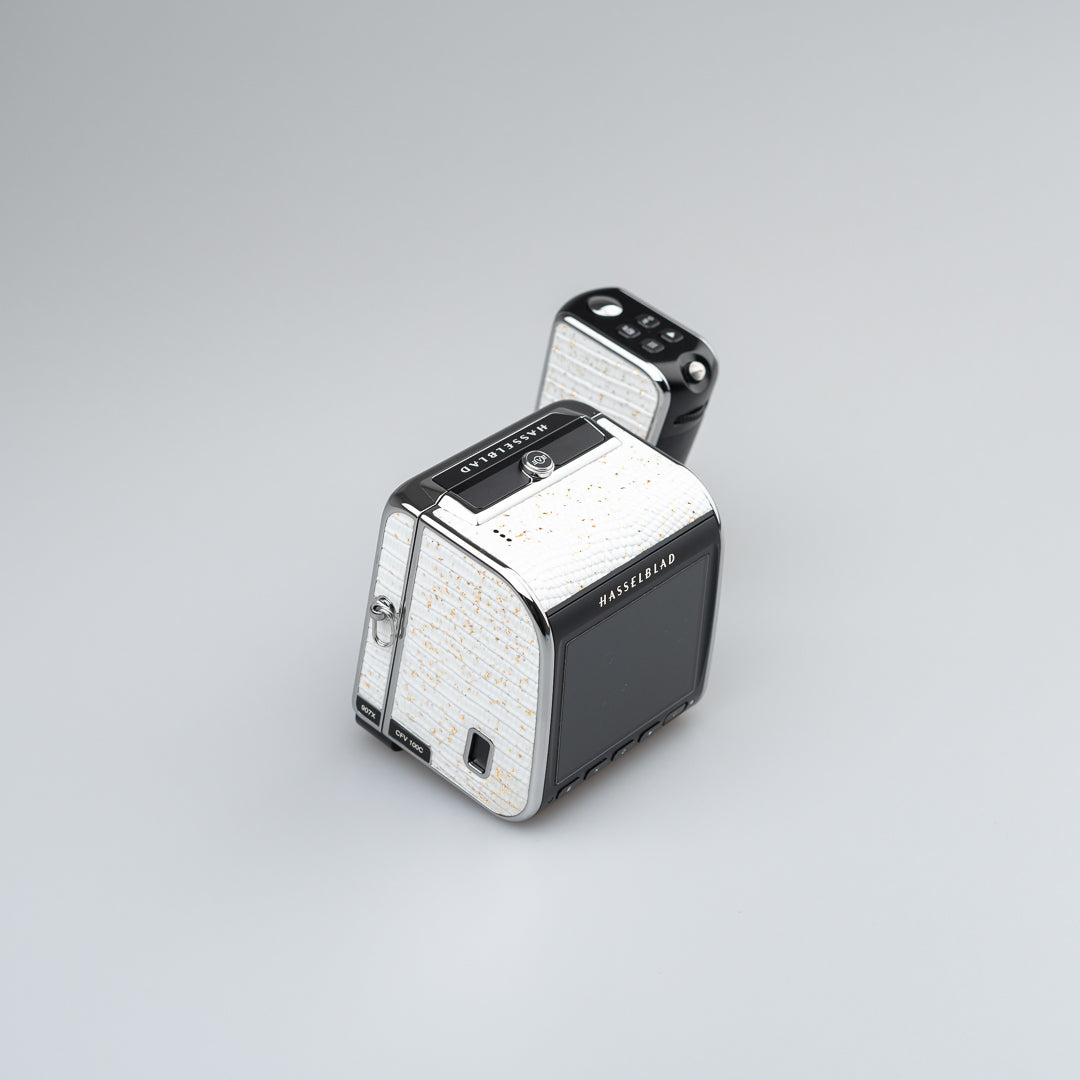 Golden White Lizard Leather（907X CFV 100c）