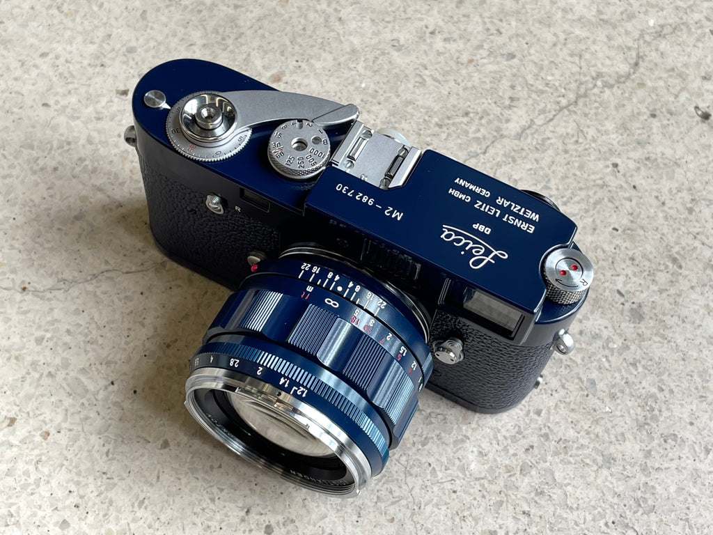 M2 Voigtlander 蓝色重涂