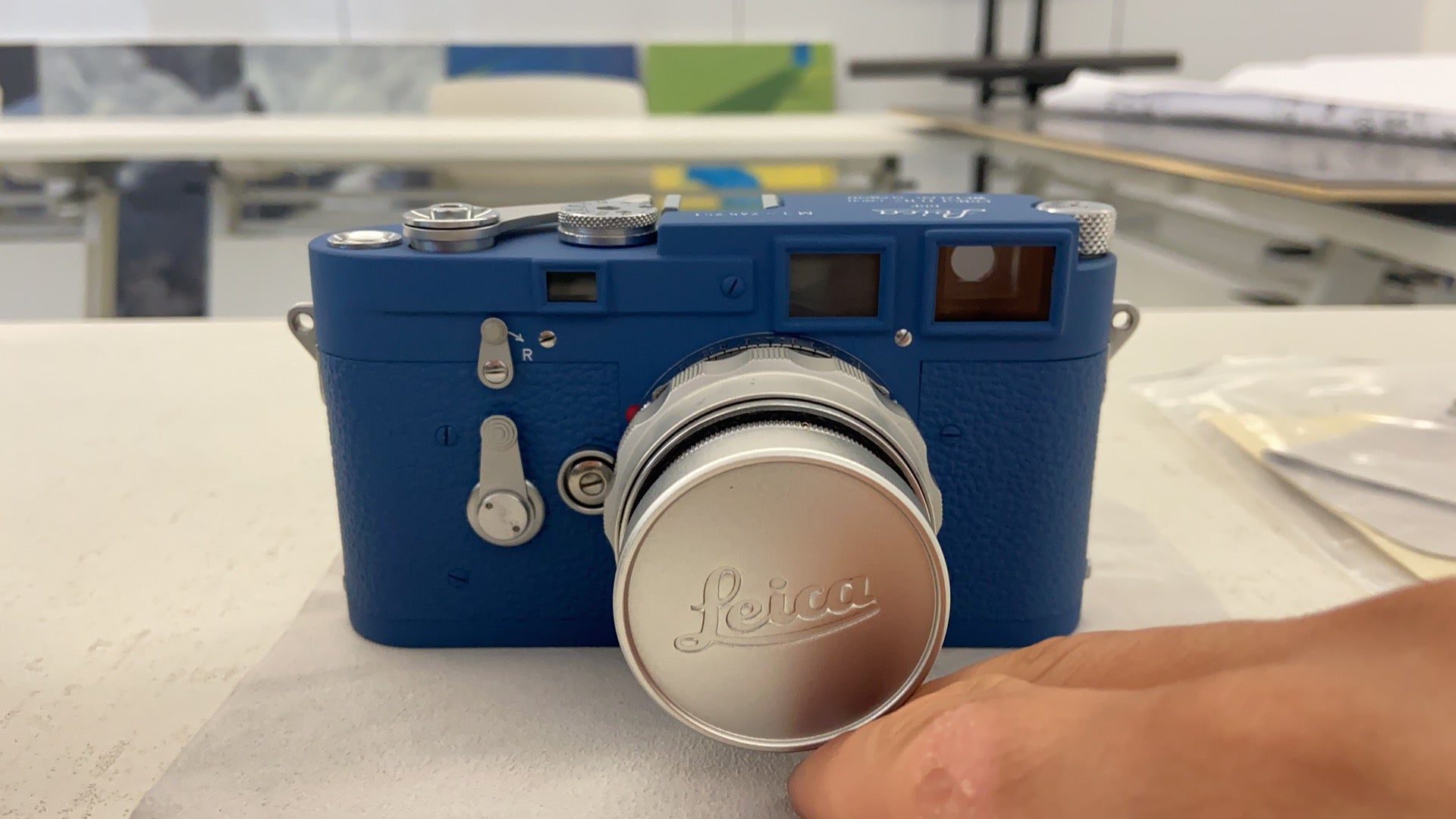 M3 阿布扎比蓝重新喷漆