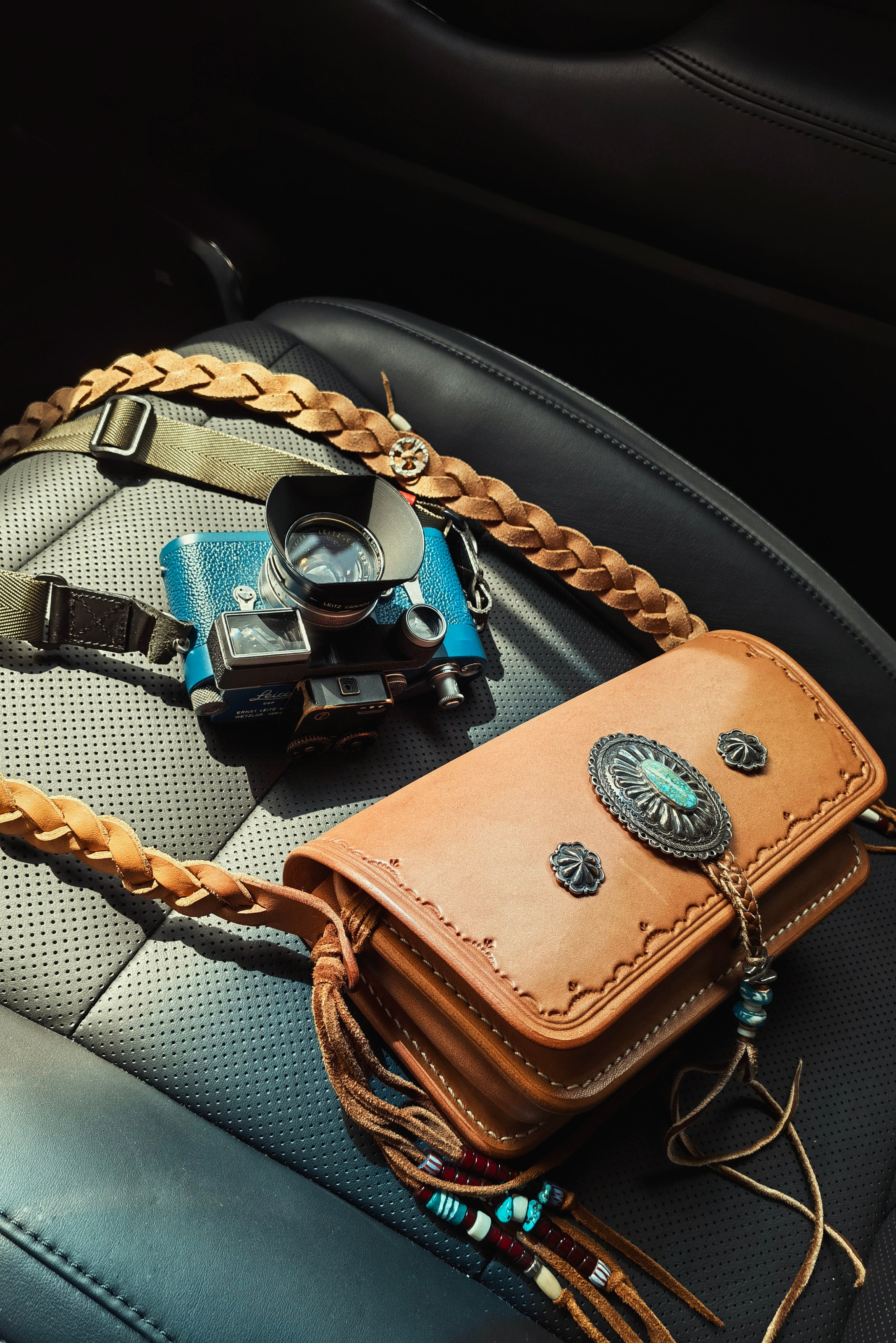 蓝灰色重新喷漆