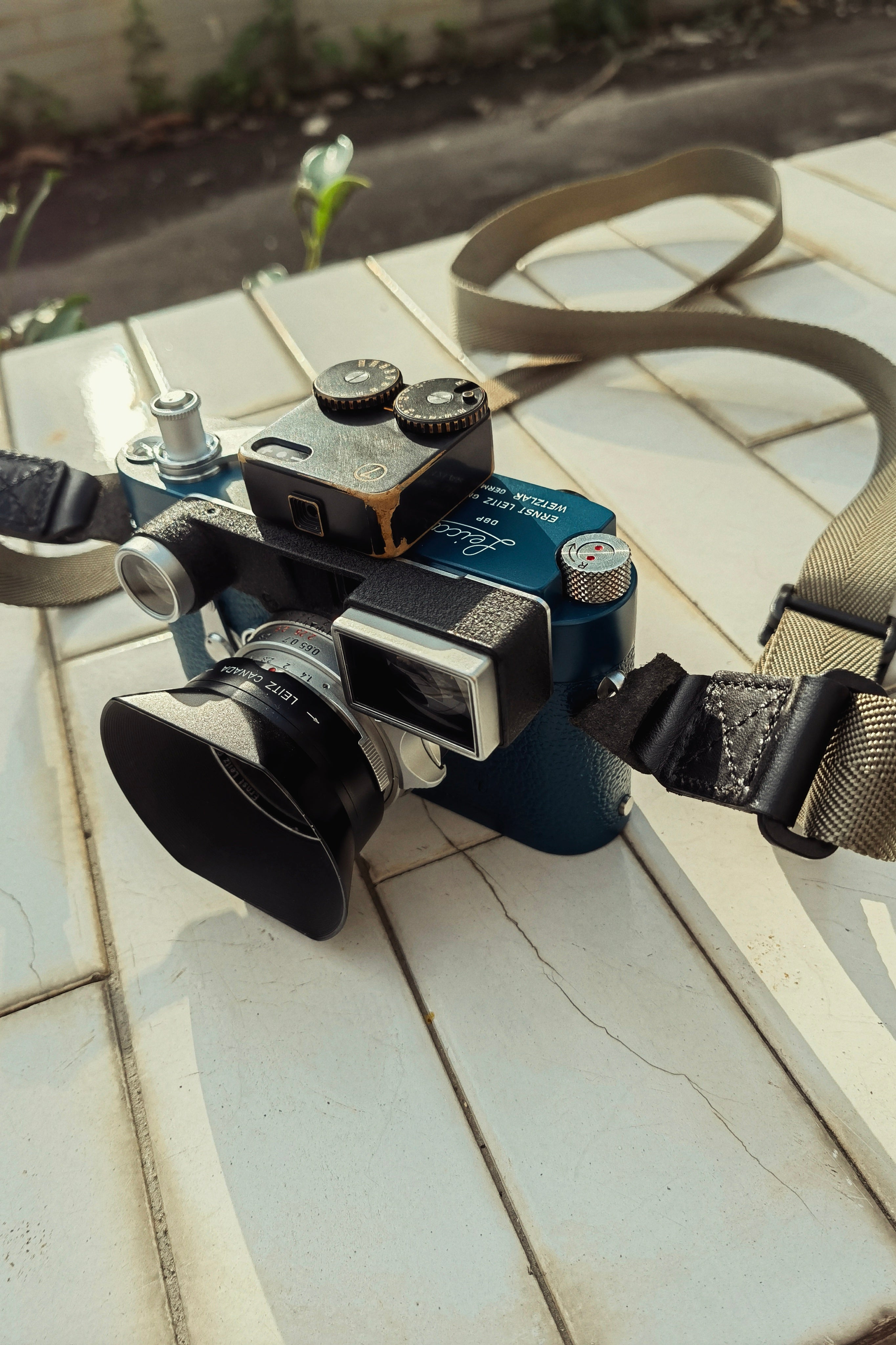 蓝灰色重新喷漆