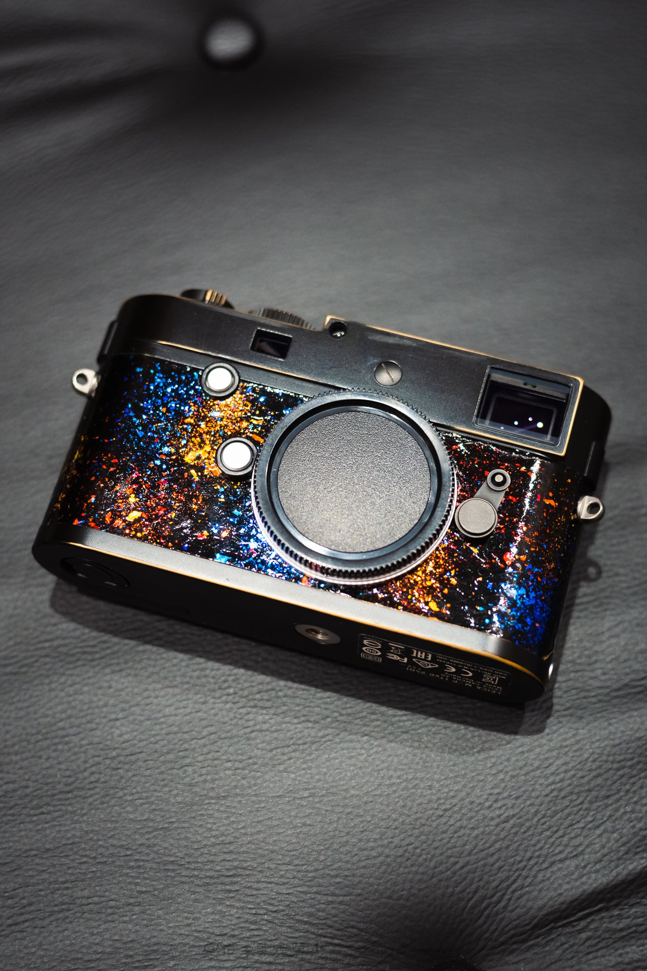 M240P Special color matching metal colored snake skin