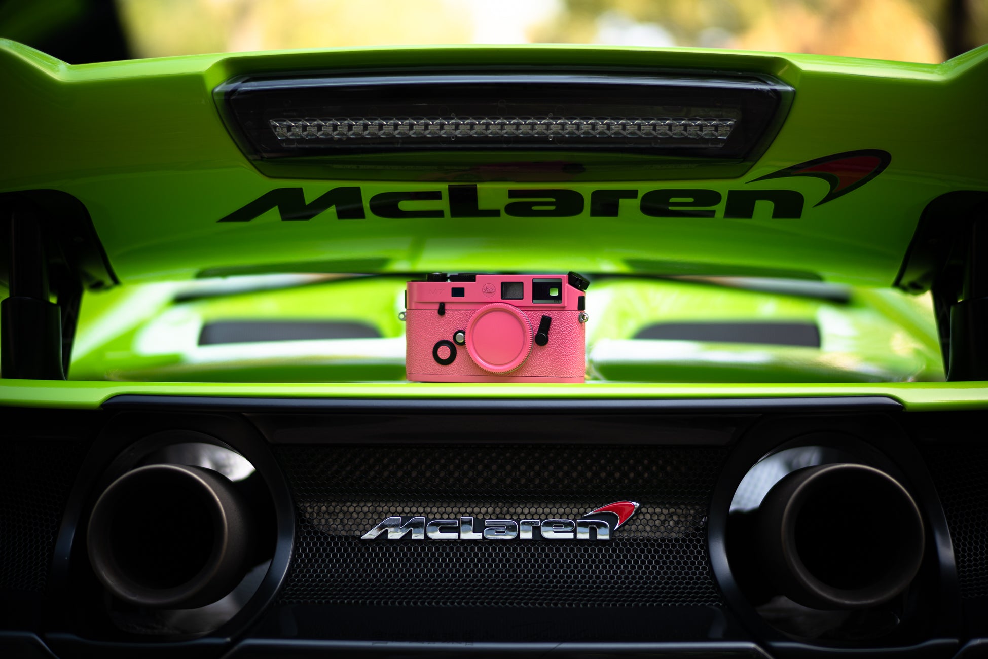 M7 Pink Repaint,Customized leather body in the same color/Pink