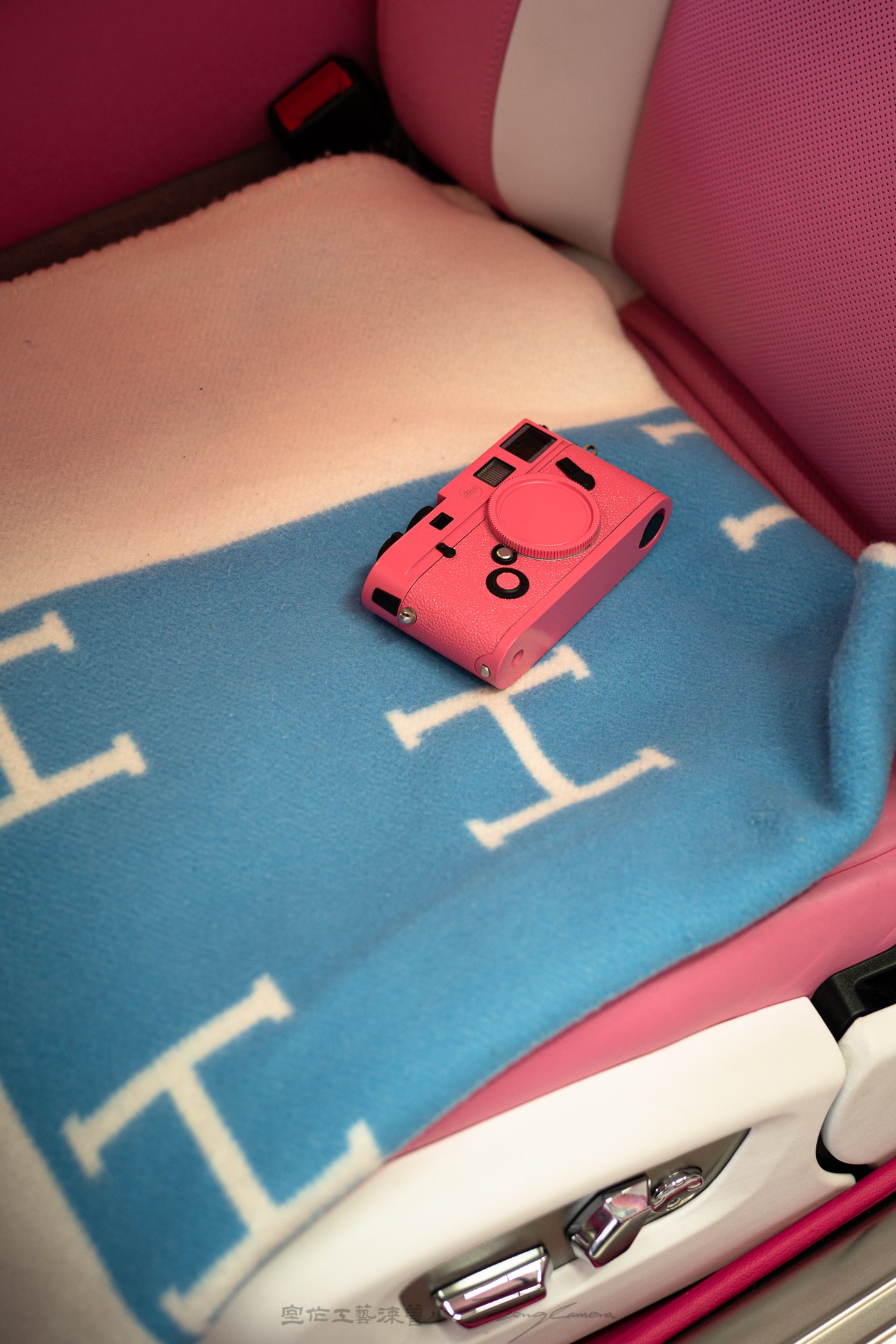 M7 Pink Repaint,Customized leather body in the same color/Pink