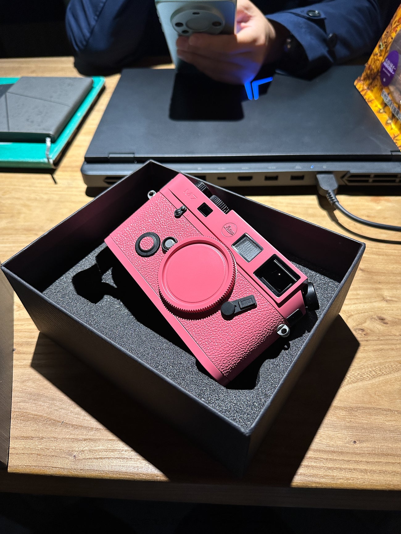 M7 Pink Repaint,Customized leather body in the same color/Pink