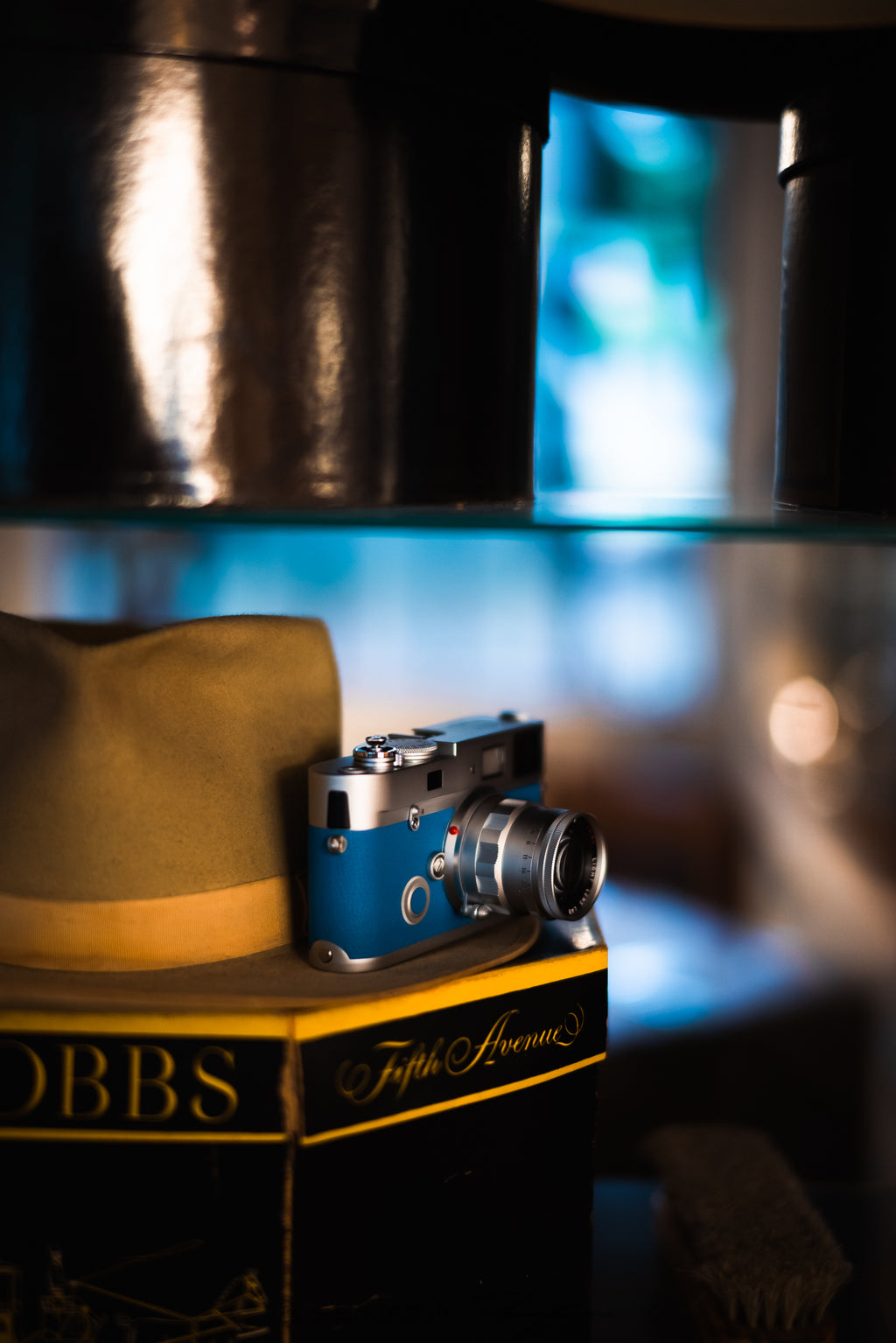 Blue French Sheepskin