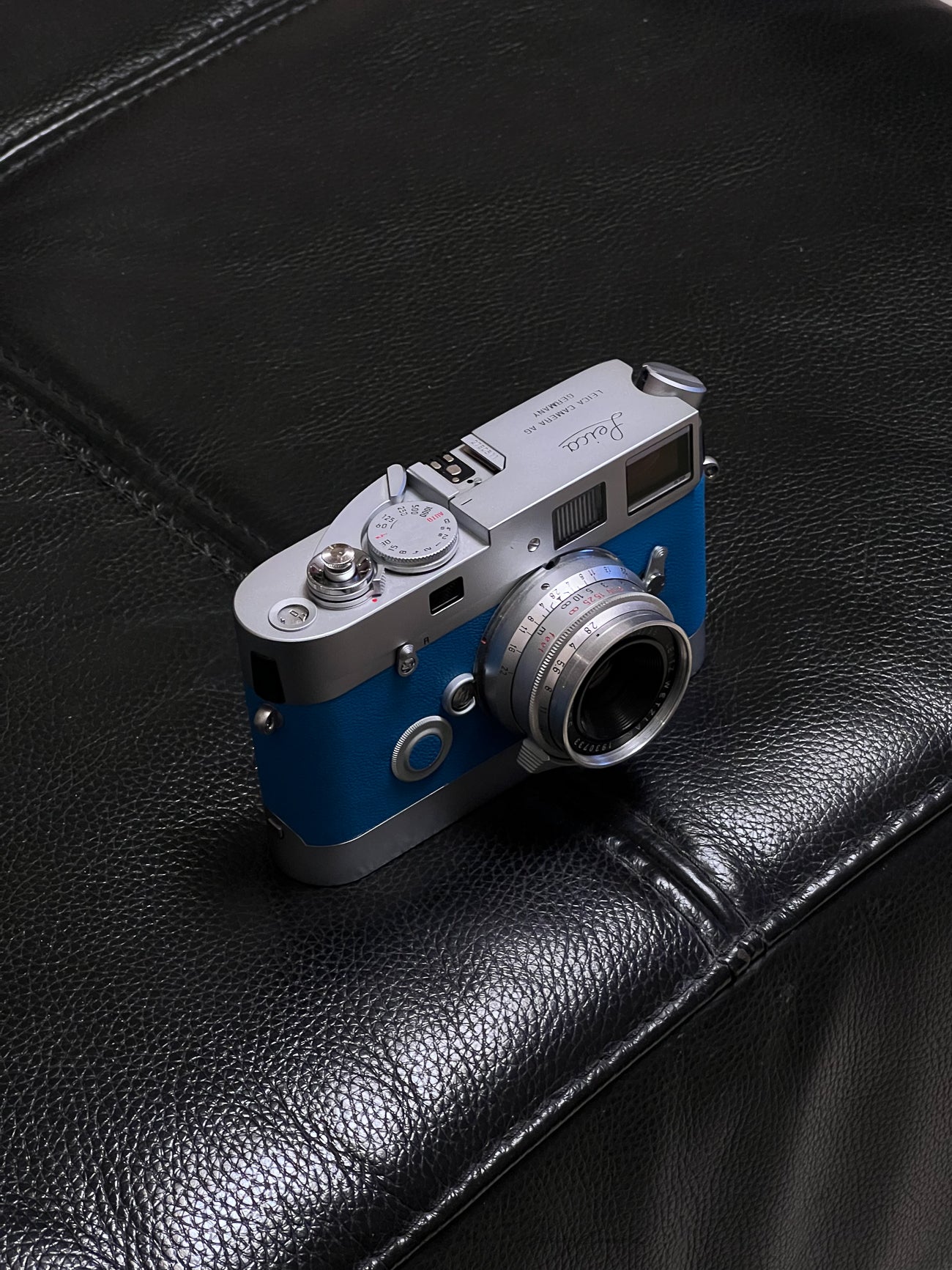 Blue French Sheepskin