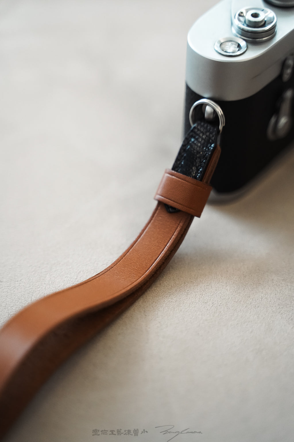 Personalized camera wristband/shoulder strap customization