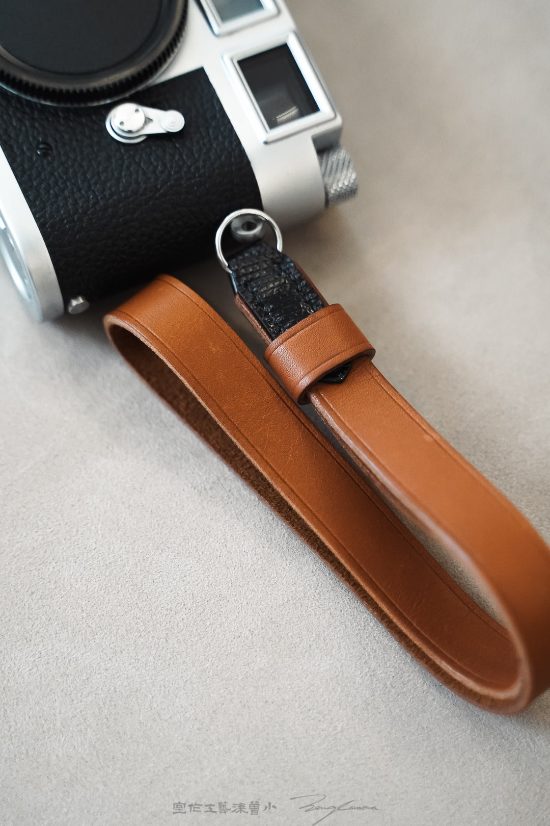 Personalized camera wristband/shoulder strap customization