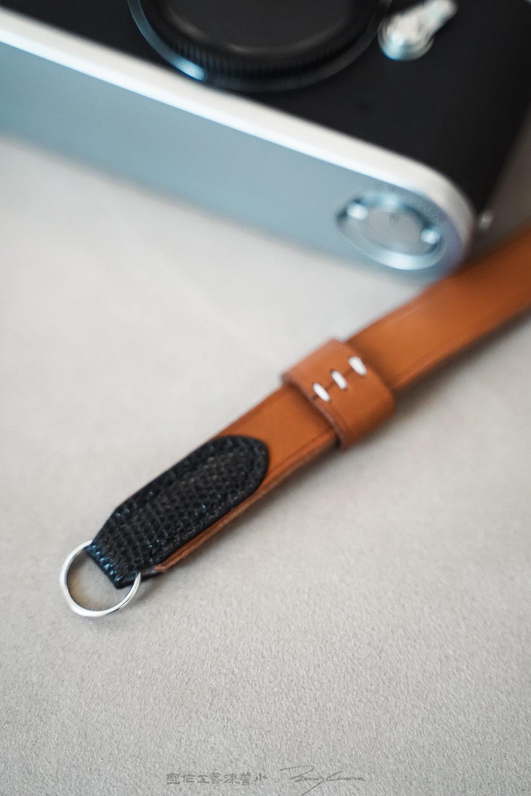 Personalized camera wristband/shoulder strap customization