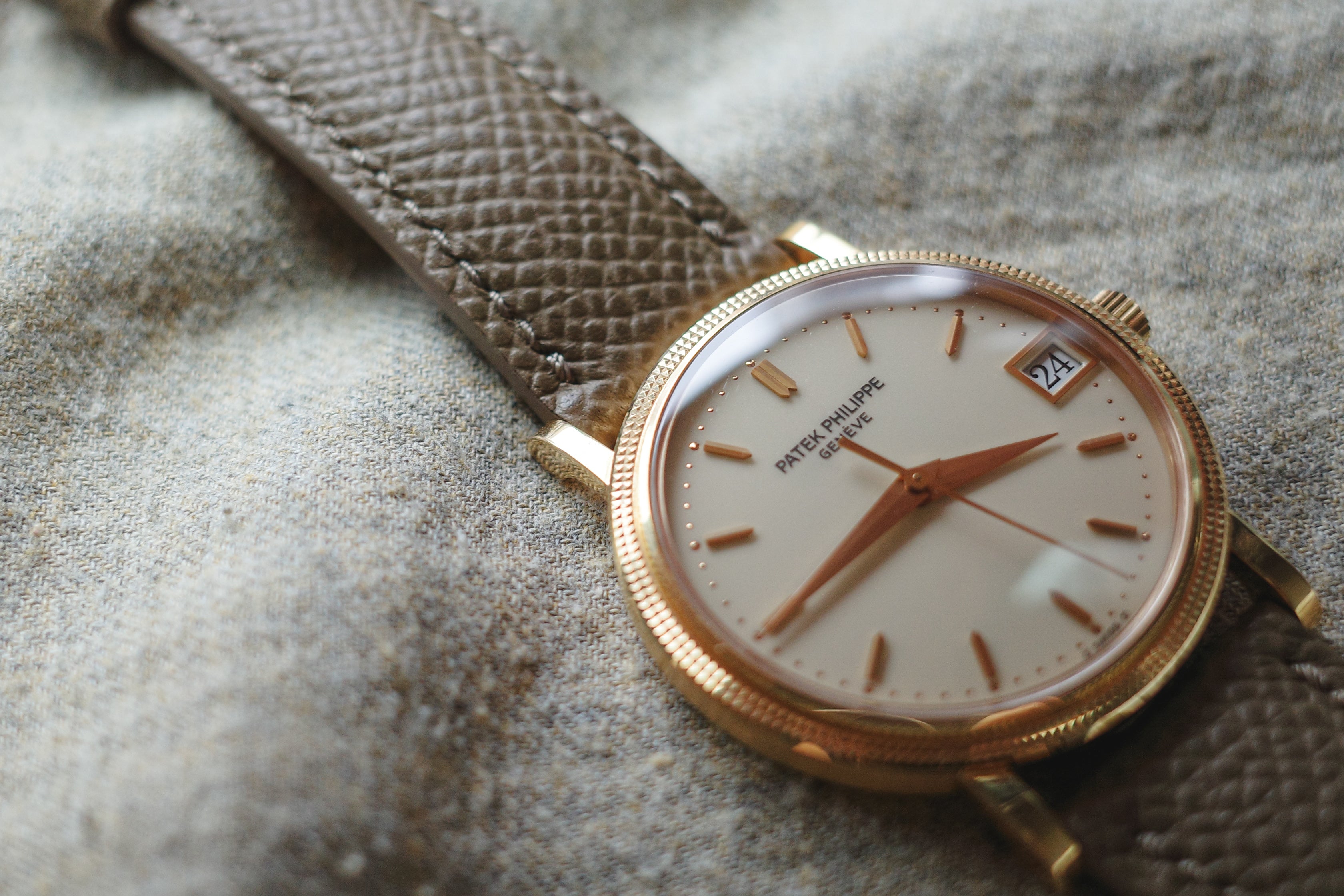 HERMES ETOUPE Grey Strap customization