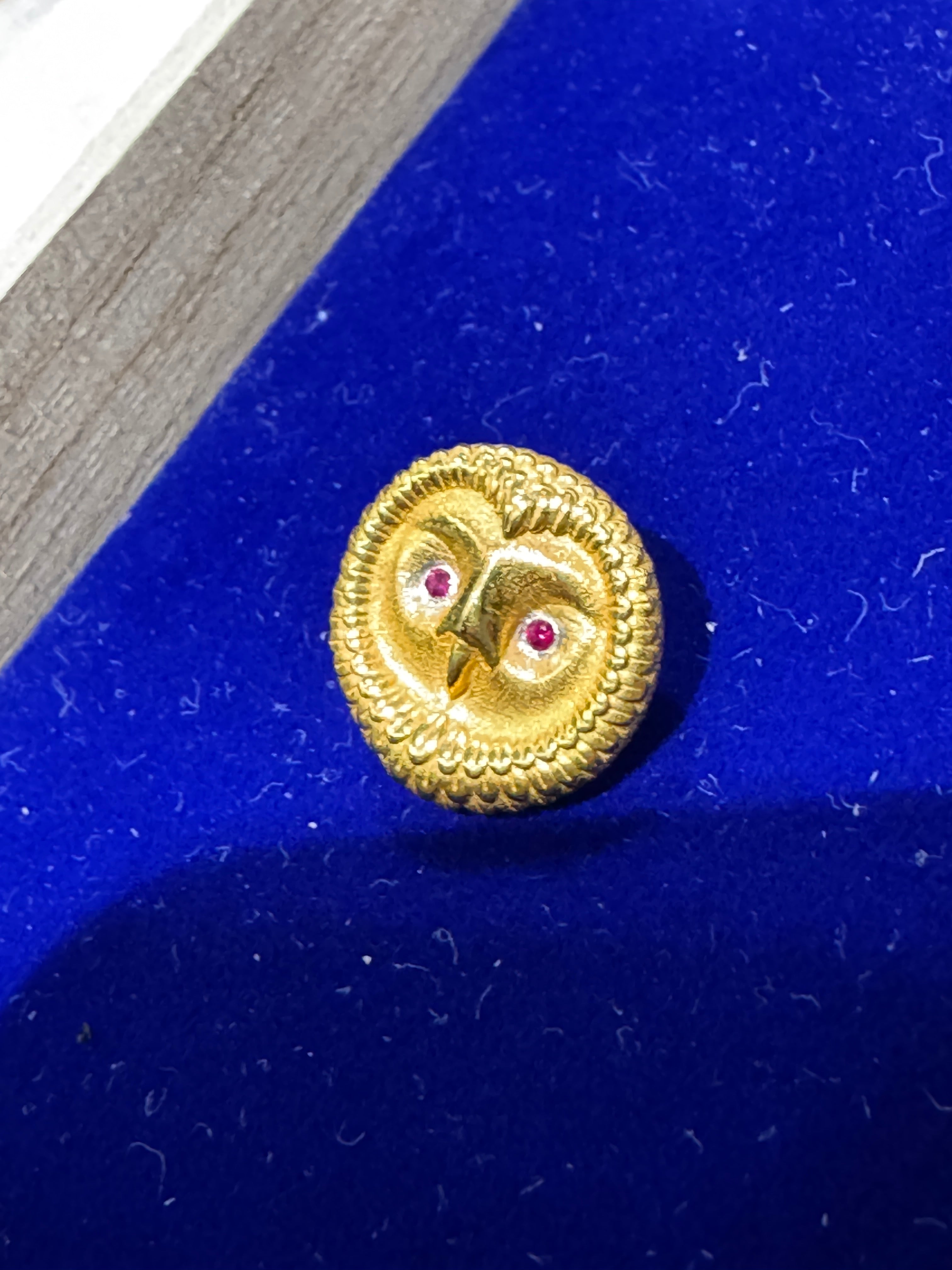 24k gold custom styling accessories/owl