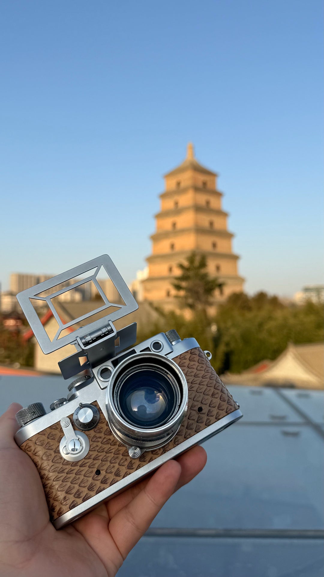 IIIG Special water dyed sand colored snake skin