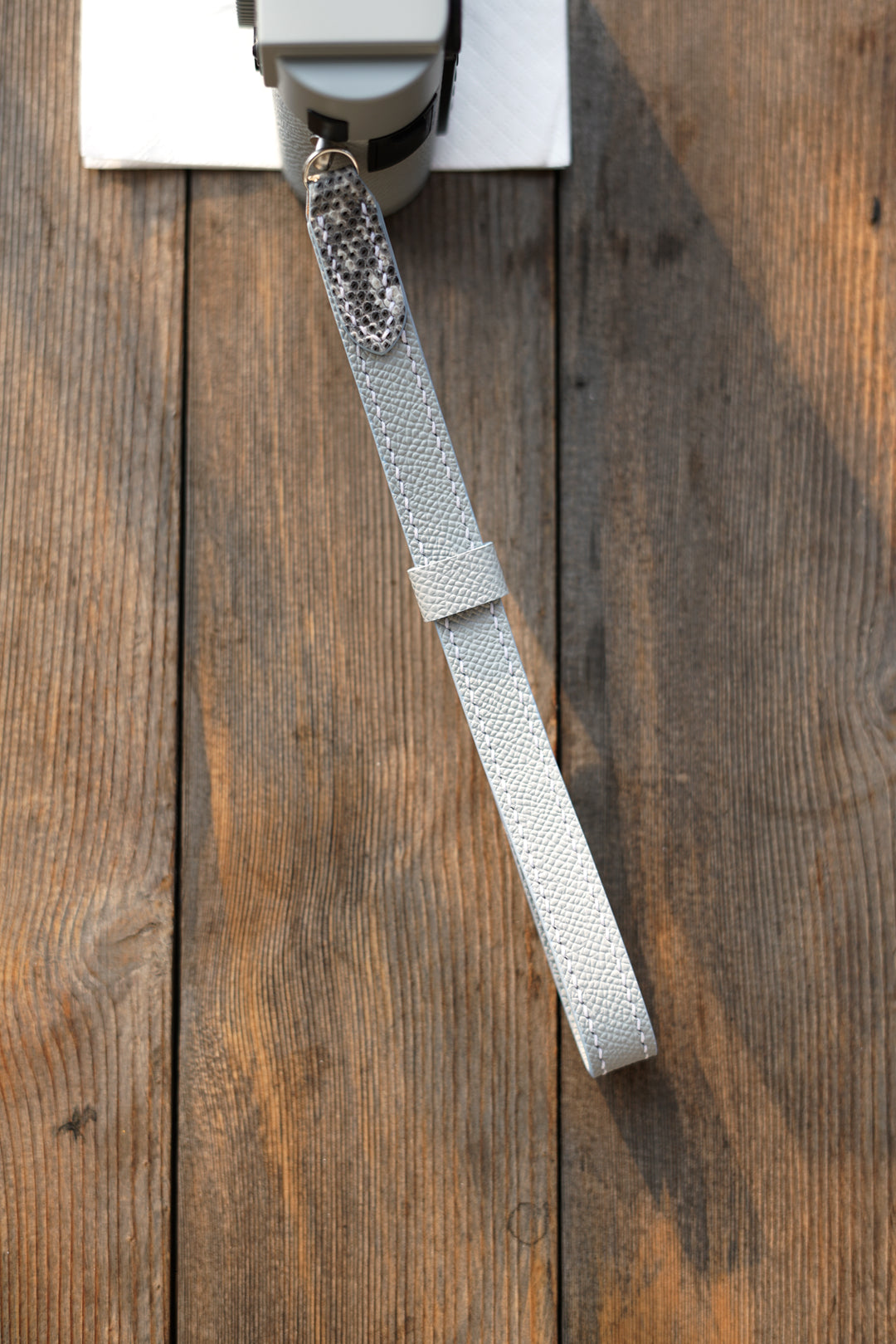 Personalized camera wristband/shoulder strap customization