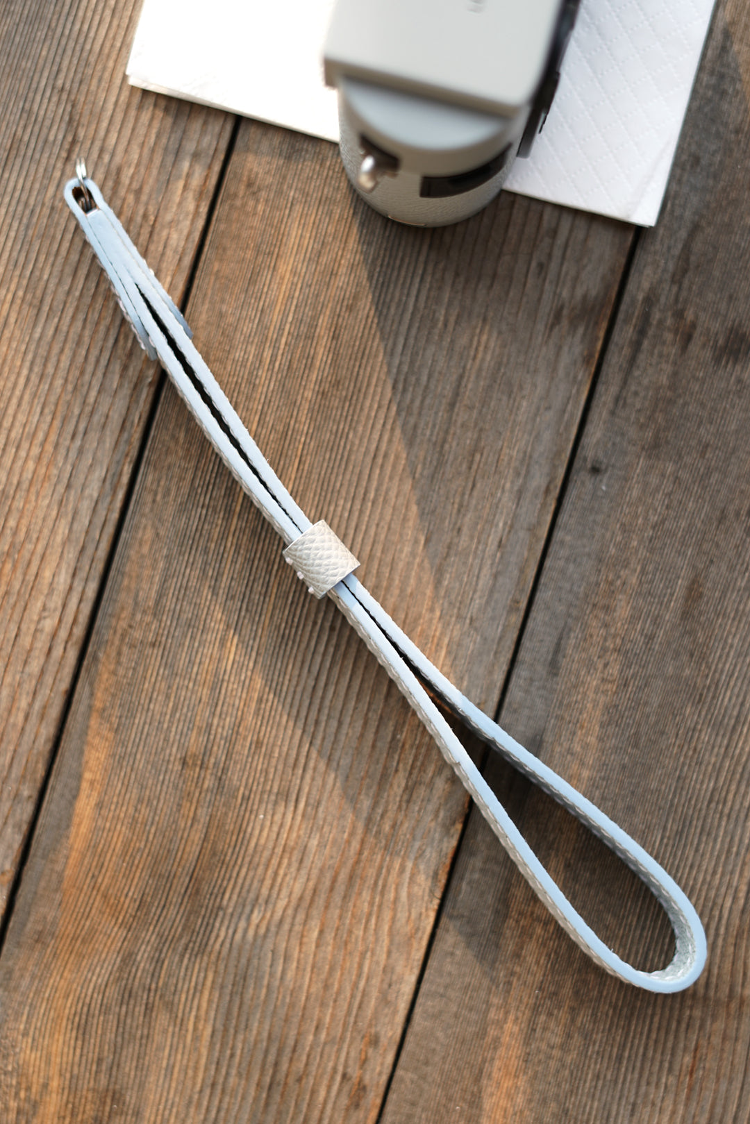 Personalized camera wristband/shoulder strap customization