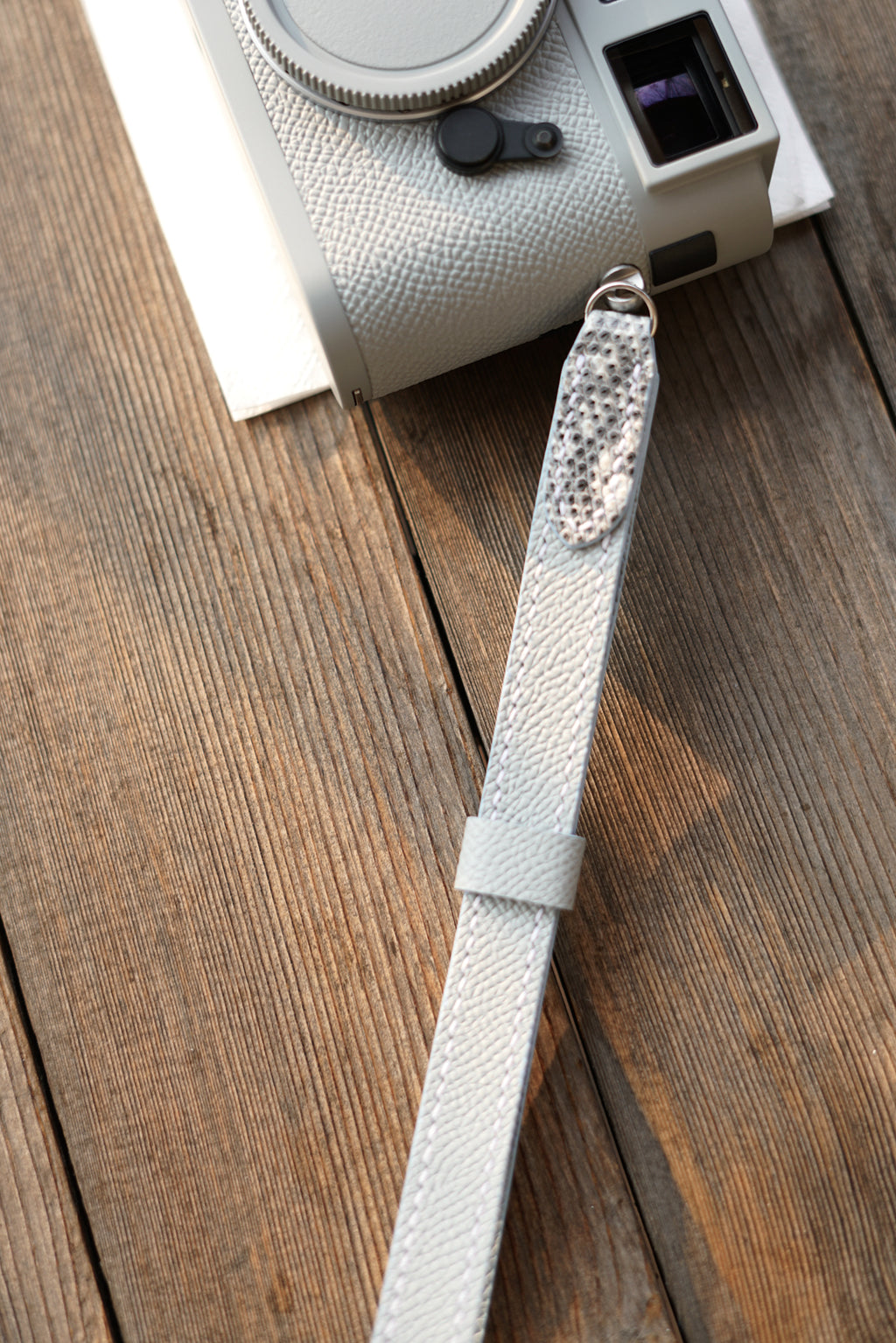 Personalized camera wristband/shoulder strap customization