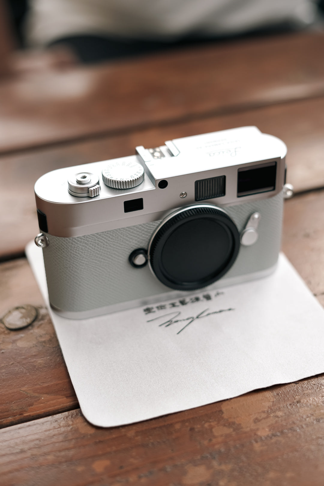 MP French imported palm print cowhide/gray