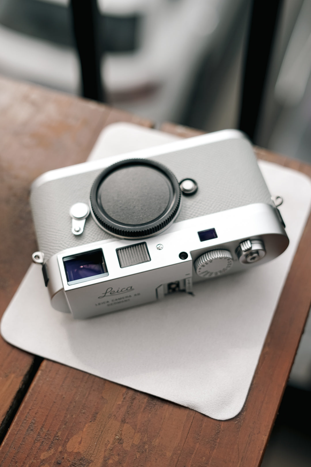 MP French imported palm print cowhide/gray