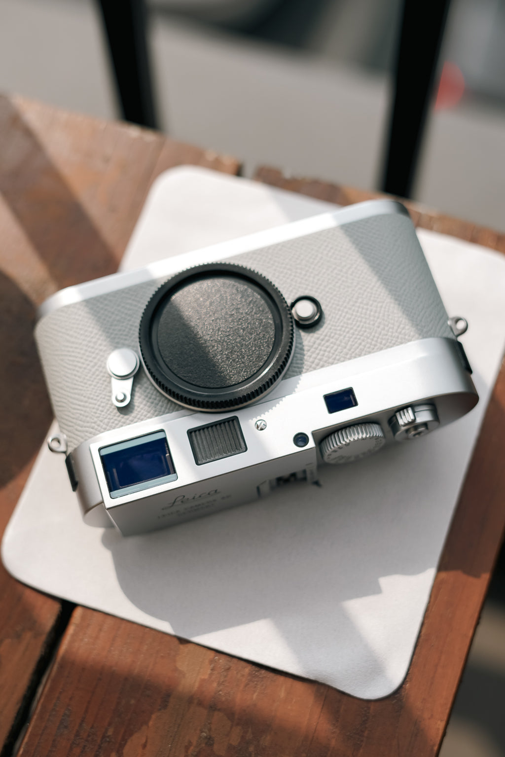 MP French imported palm print cowhide/gray