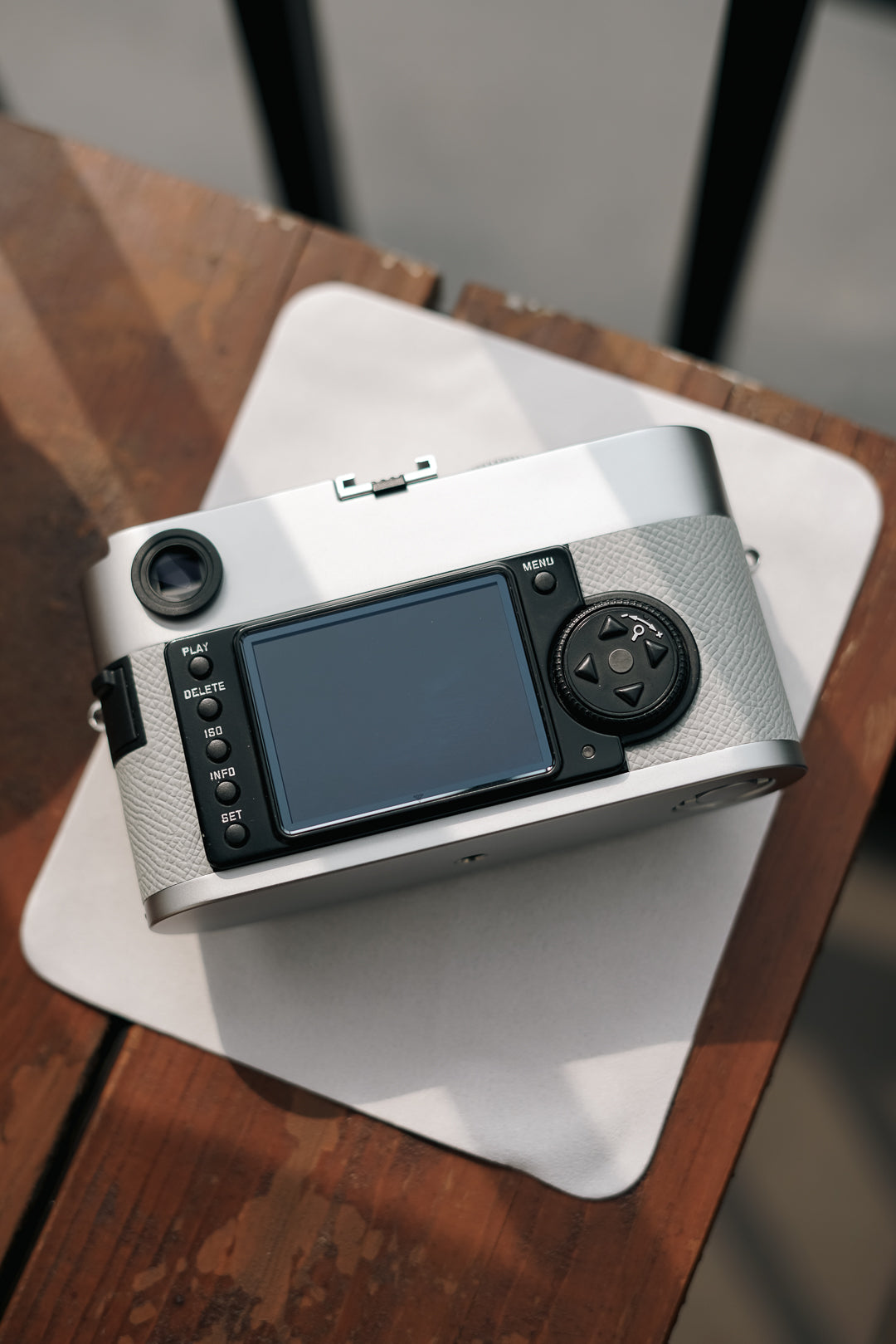 MP French imported palm print cowhide/gray