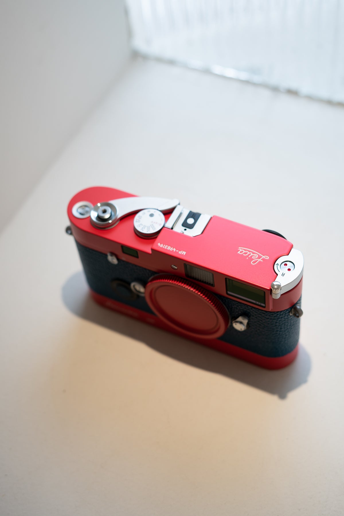 MP Ferrari Red Repaint/Leather Art Customization/Blue