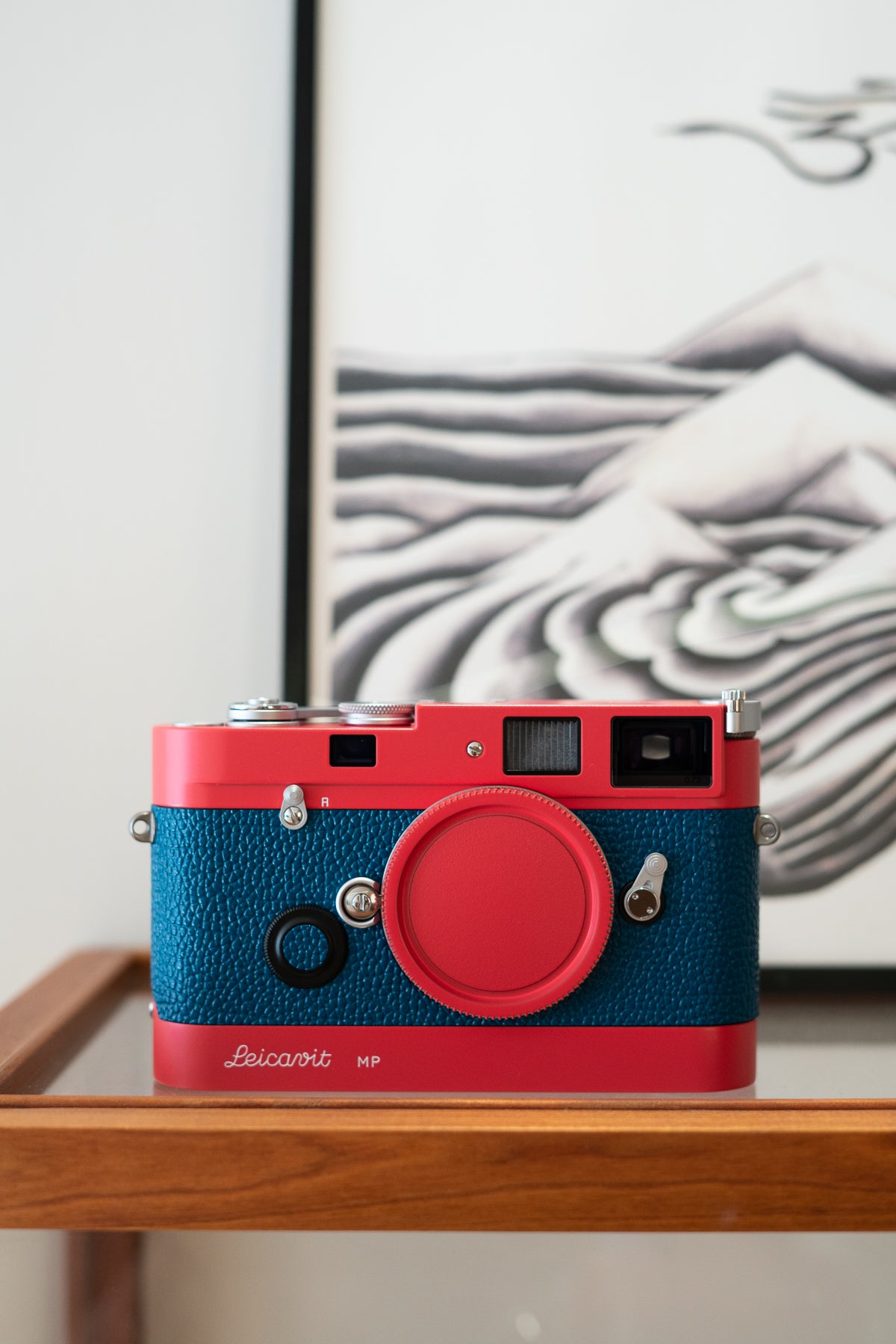 MP Ferrari Red Repaint/Leather Art Customization/Blue