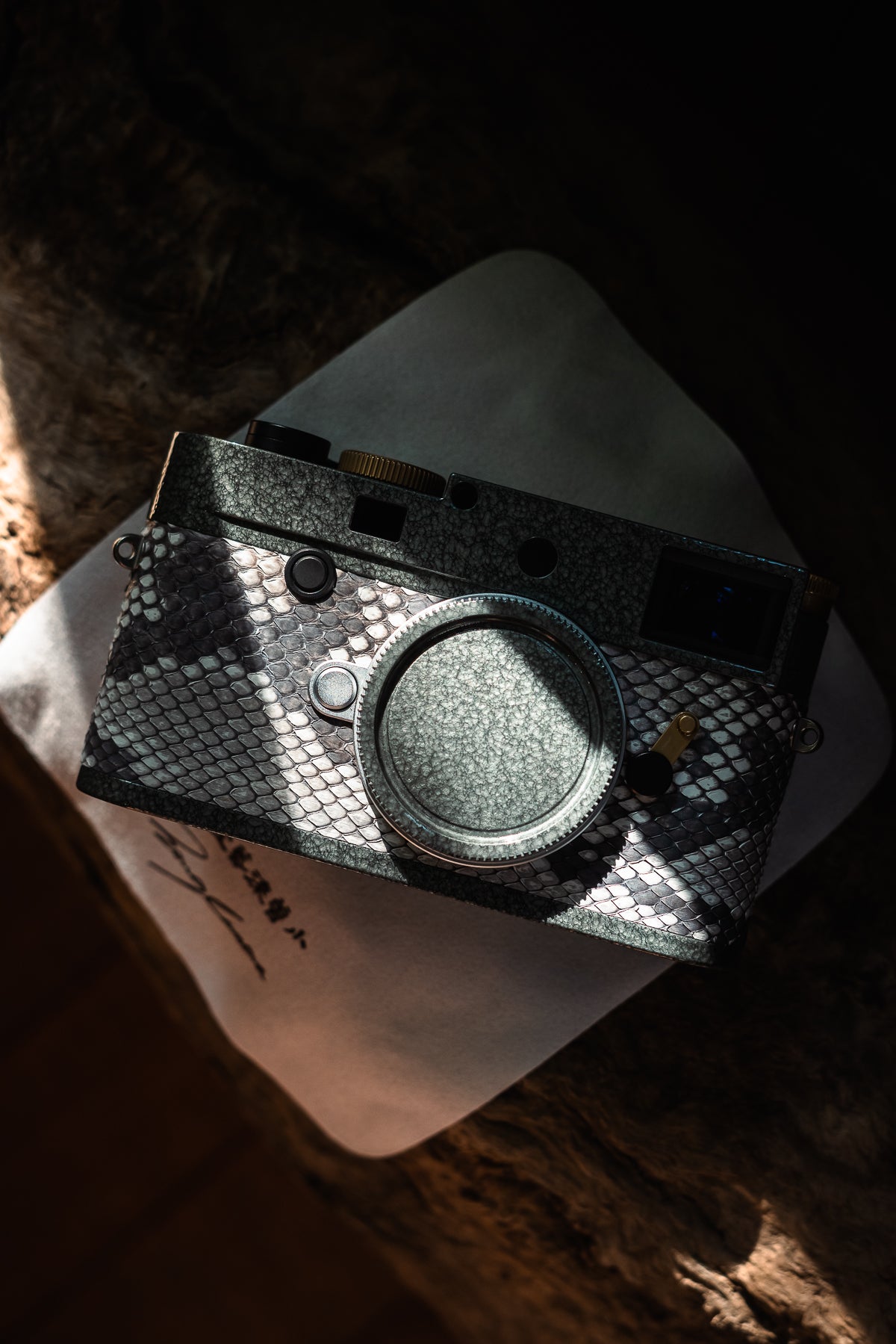 M10-D Customized Sava Grey Scale Snake Skin