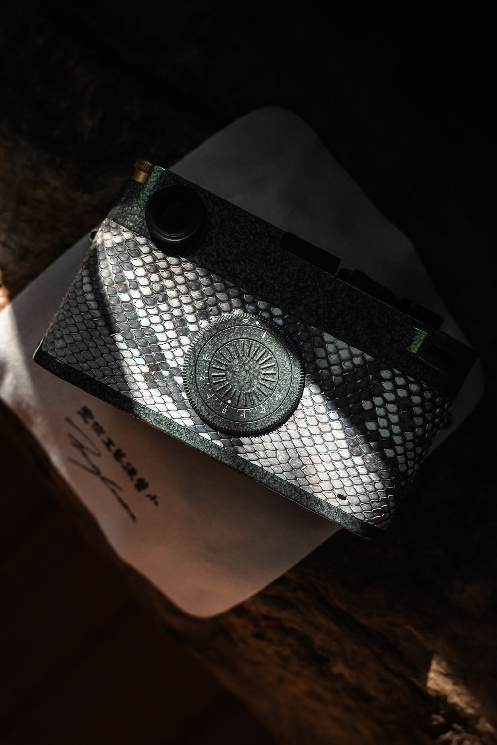 M10-D Customized Sava Grey Scale Snake Skin