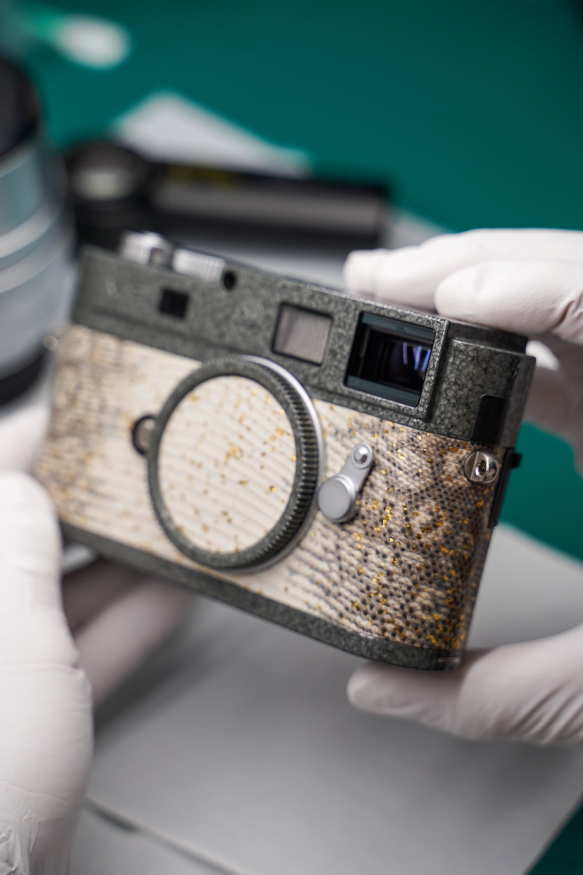 M9 Hammer Tone Repaint/Golden Himalayan Lizard Skin