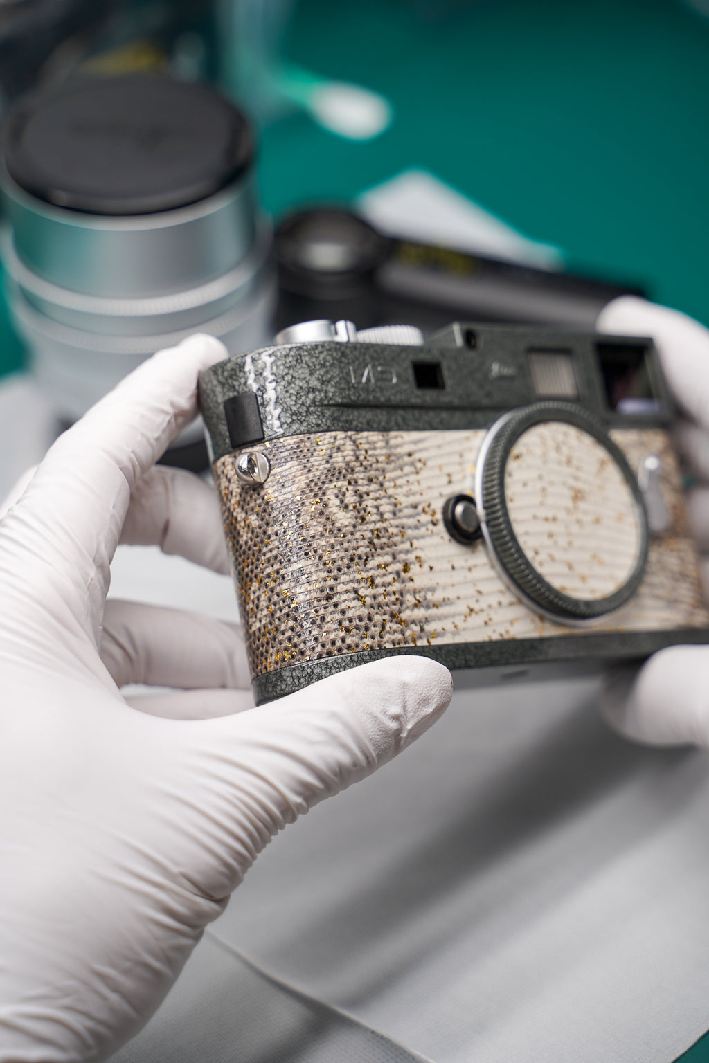 M9 Hammer Tone Repaint/Golden Himalayan Lizard Skin