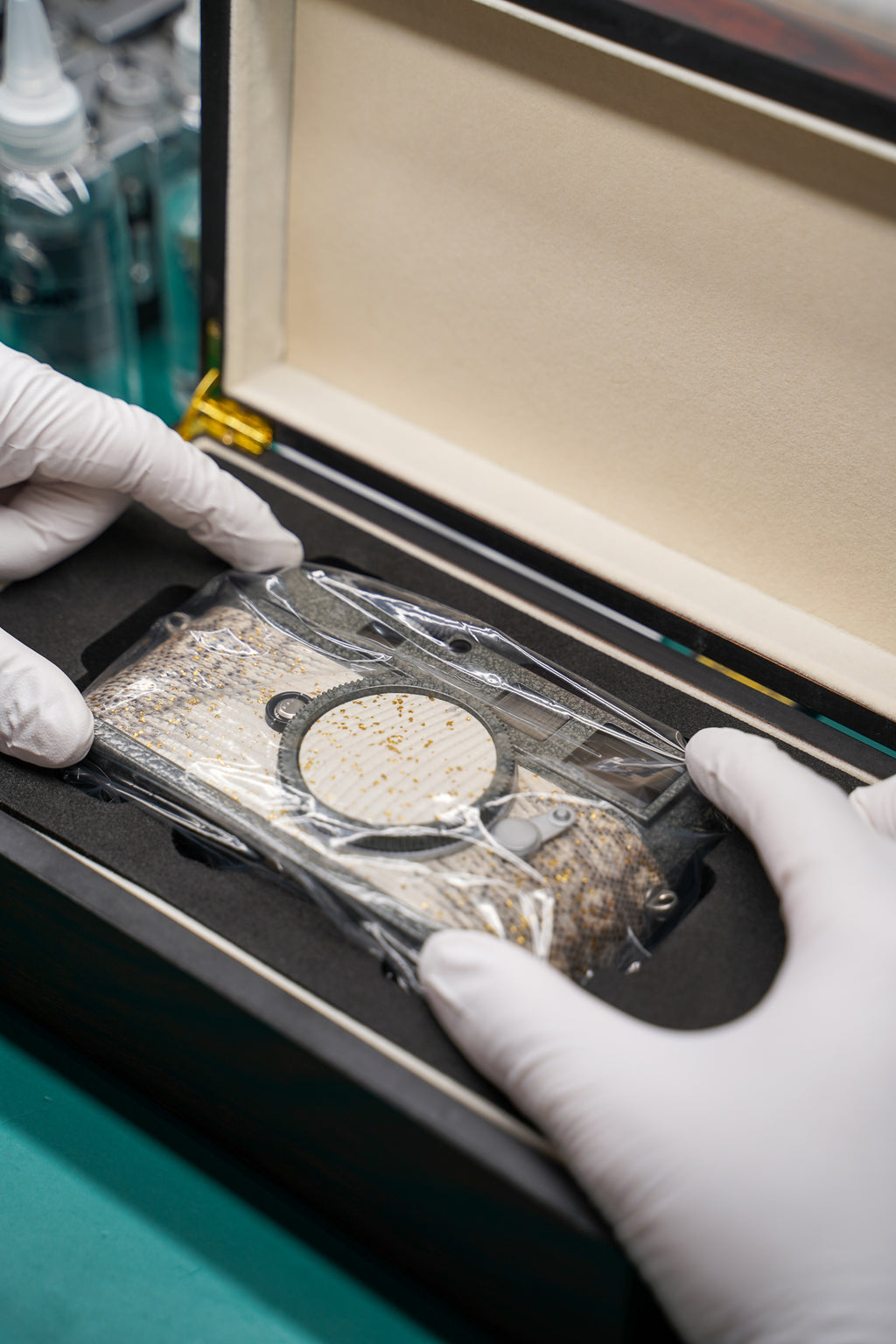 M9 Hammer Tone Repaint/Golden Himalayan Lizard Skin