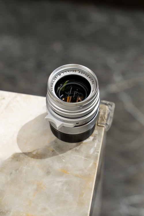 35mm Lens 11873 Silver Chrome Repaint
