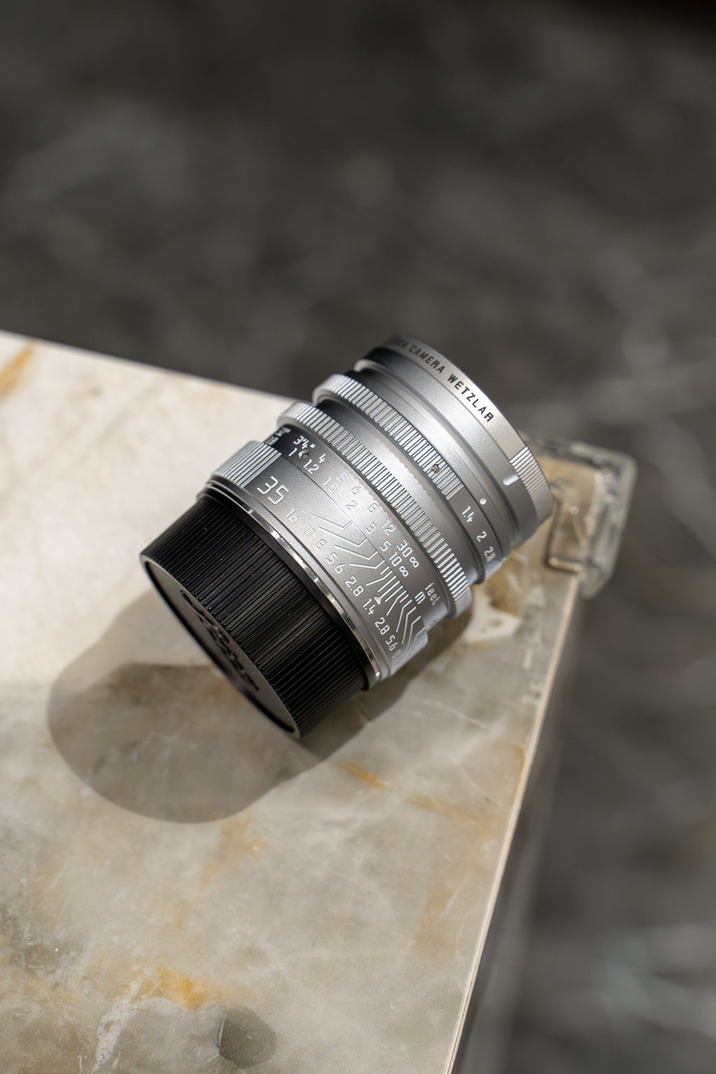 35mm Lens 11873 Silver Chrome Repaint