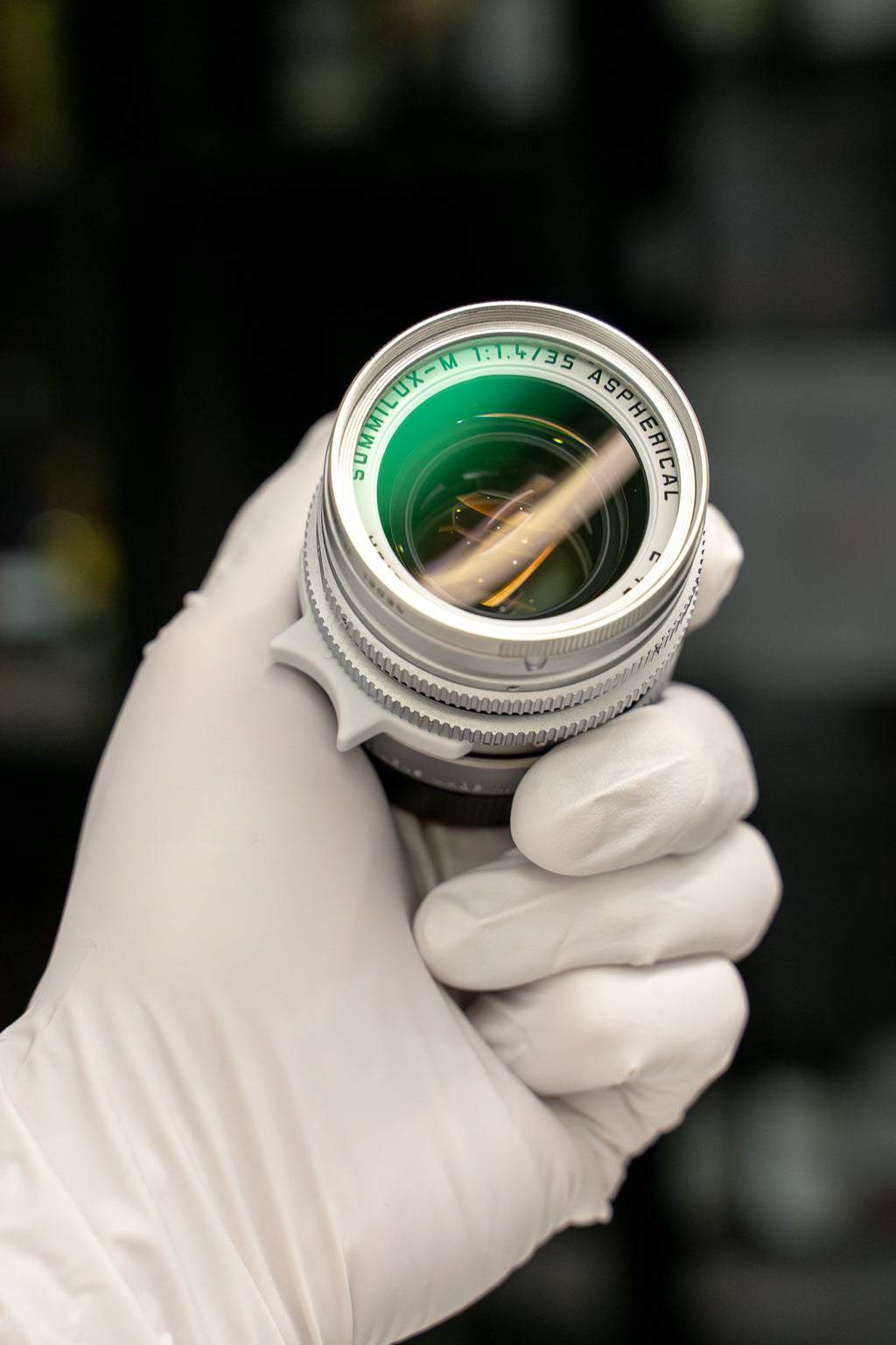 35mm Lens 11873 Silver Chrome Repaint