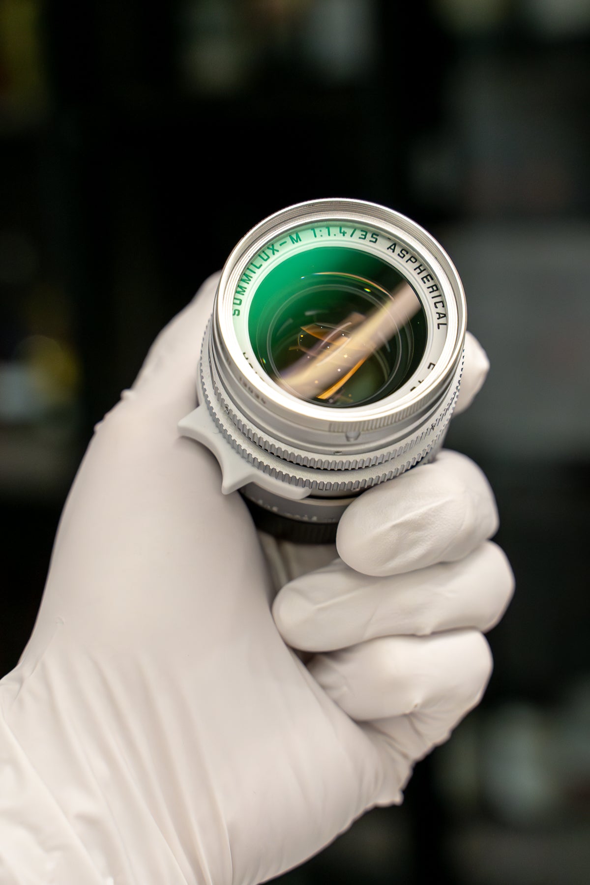 35mm Lens 11873 Silver Chrome Repaint