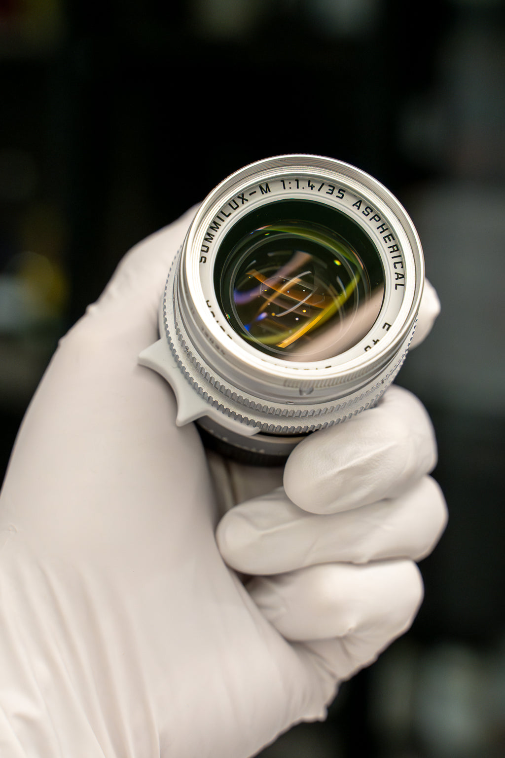 35mm Lens 11873 Silver Chrome Repaint