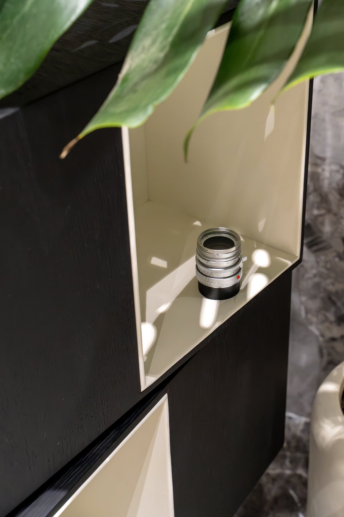 35mm Lens 11873 Silver Chrome Repaint