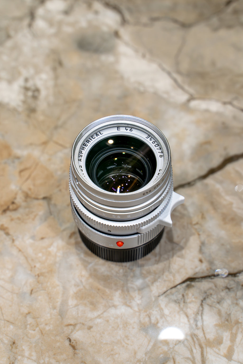 35mm Lens 11873 Silver Chrome Repaint