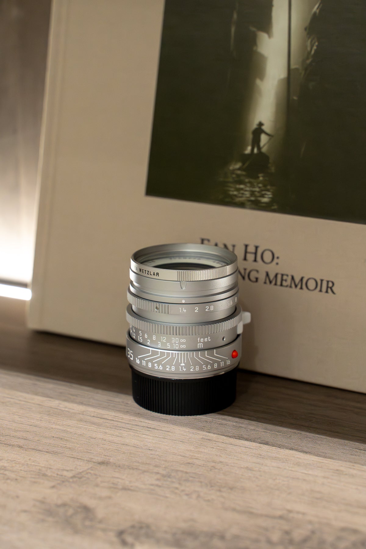 35mm Lens 11873 Silver Chrome Repaint