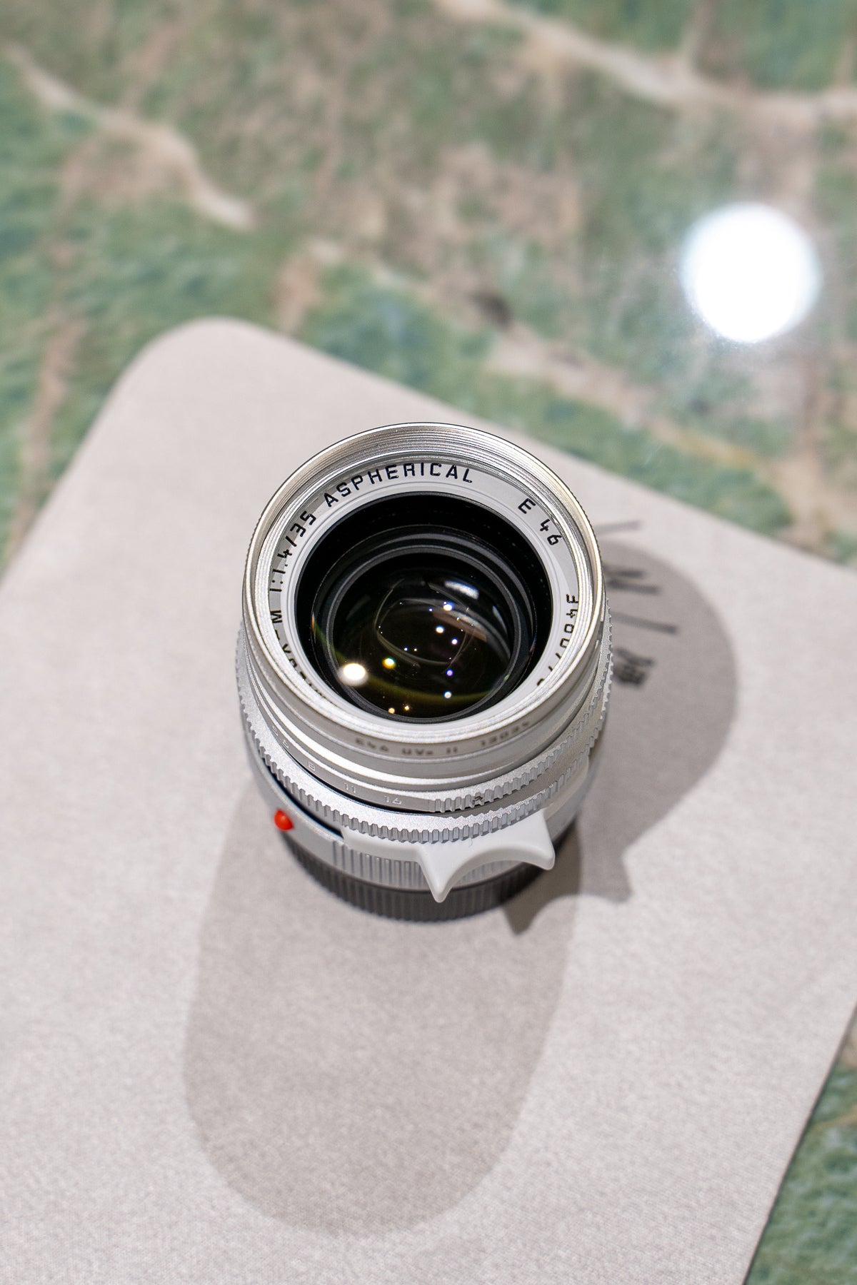 35mm Lens 11873 Silver Chrome Repaint