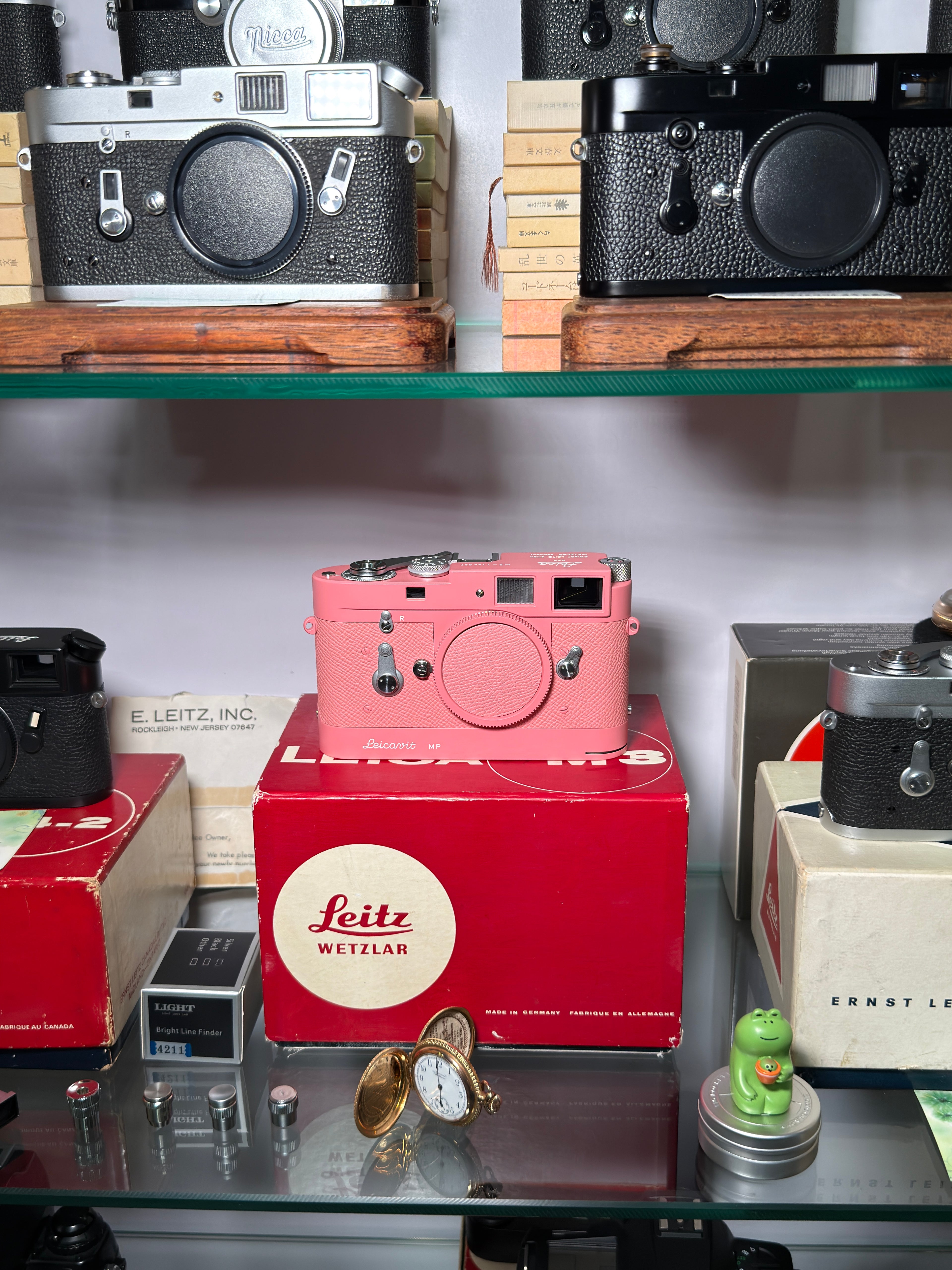 M2 Pink Repaint,Customized leather body in the same color/Pink