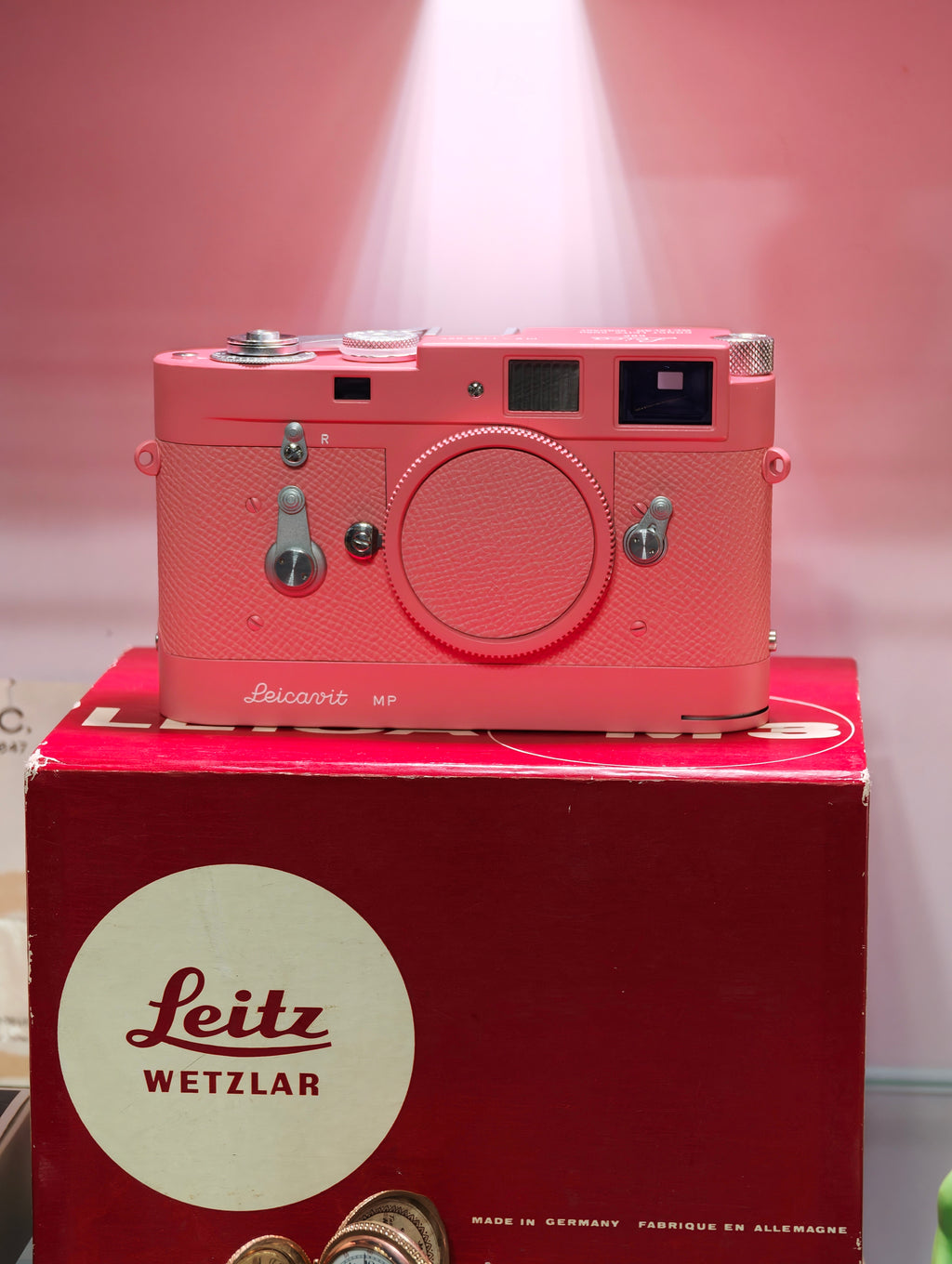 M2 Pink Repaint,Customized leather body in the same color/Pink