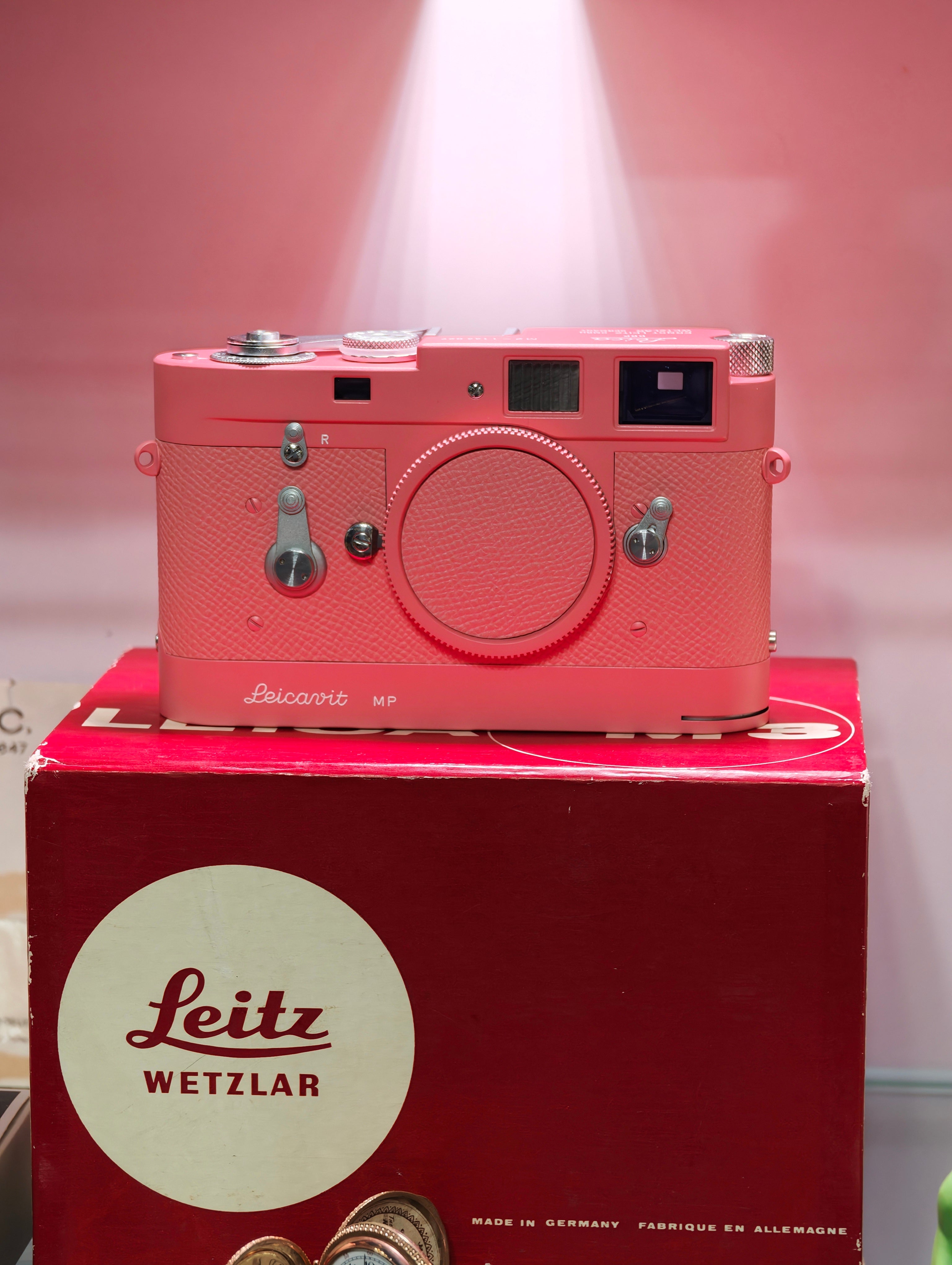 M2 Pink Repaint,Customized leather body in the same color/Pink