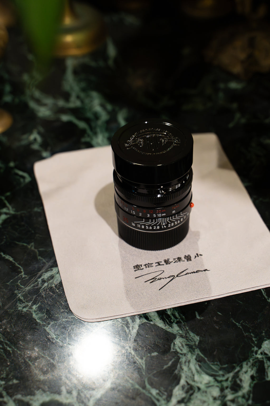 35mm Lens Custom Glossy Black Repaint