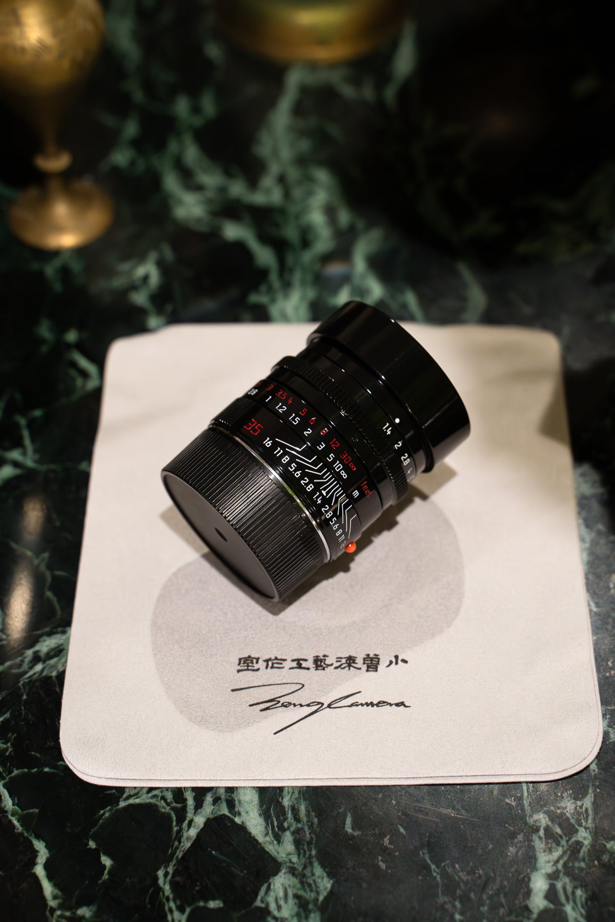 35mm Lens Custom Glossy Black Repaint